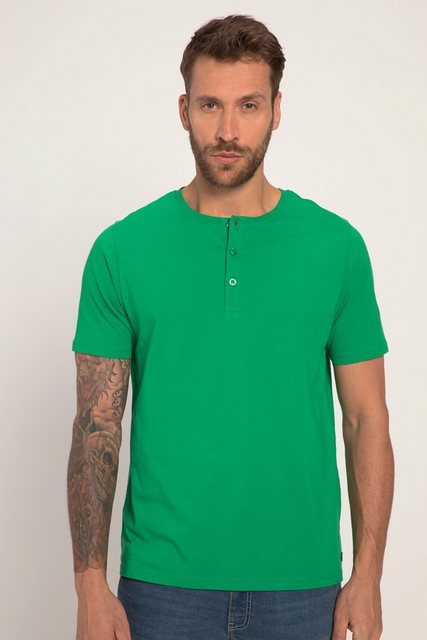 JP1880 T-Shirt Henley Basic Knopfleiste Halbarm günstig online kaufen