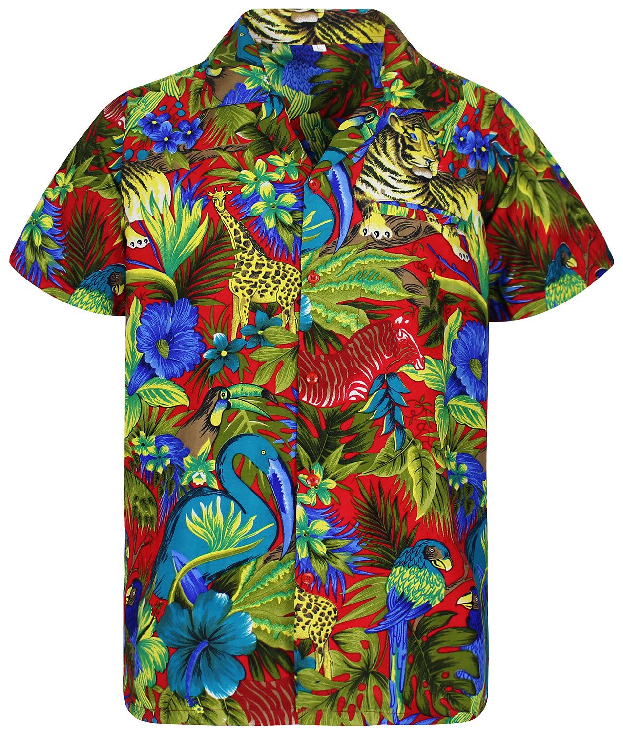 King Kameha Hawaiihemd Jungle Funky Hawaii-Hemd günstig online kaufen
