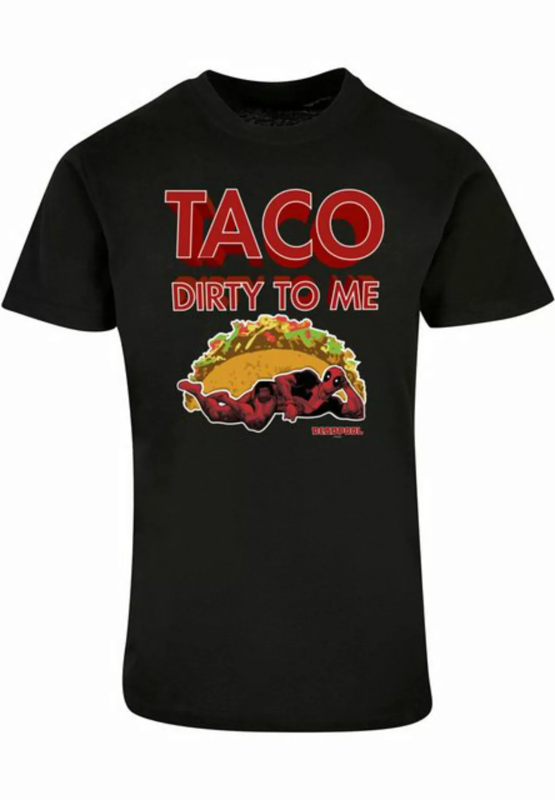 ABSOLUTE CULT T-Shirt ABSOLUTE CULT Herren Deadpool - Taco Dirty To Me T-Sh günstig online kaufen