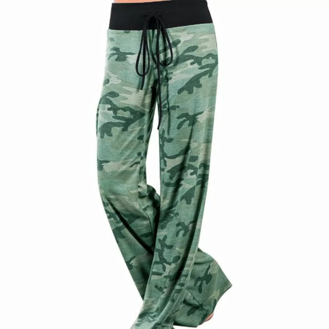 KIKI 2-in-1-Hose Damen Yoga-Hose Schlafanzughose weich Pyjamahose Fitness L günstig online kaufen