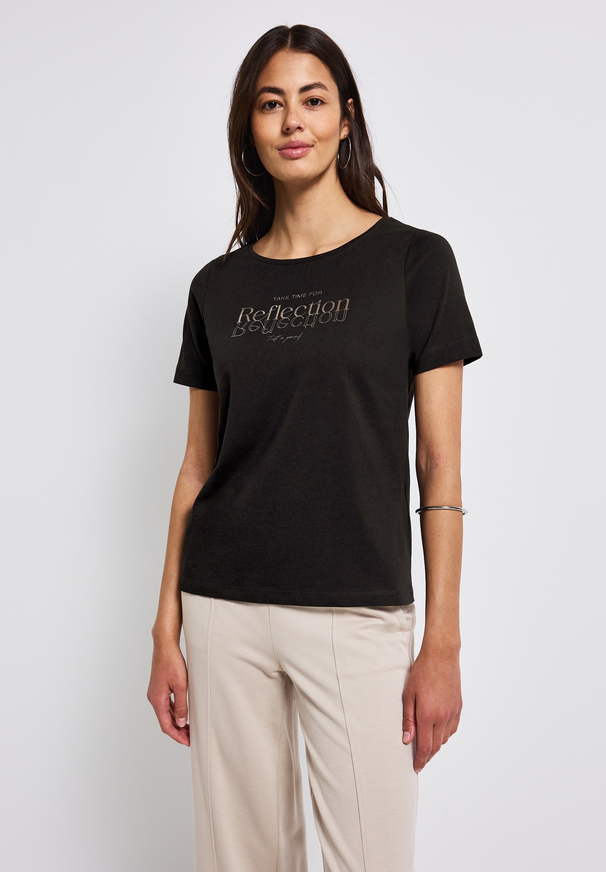 STREET ONE T-Shirt, aus reiner Baumwolle günstig online kaufen