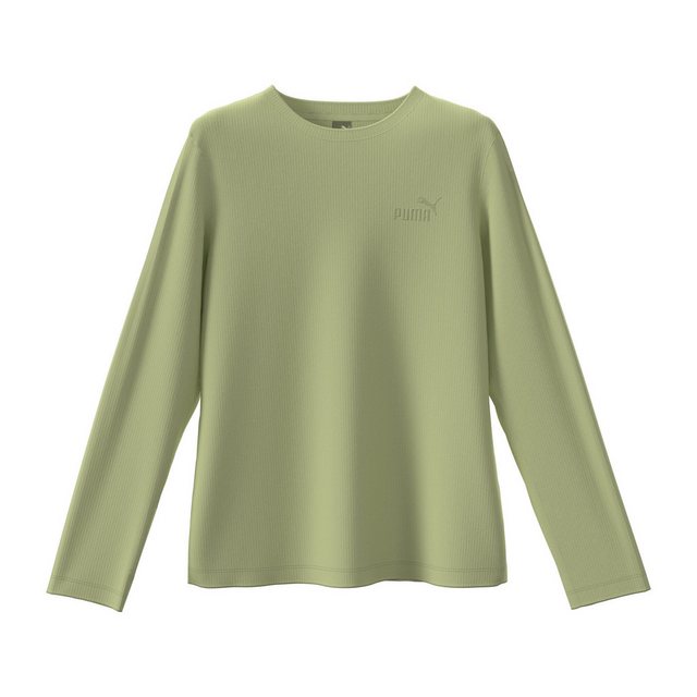 PUMA T-Shirt ESS ELEVATED Langarm-Top Damen günstig online kaufen