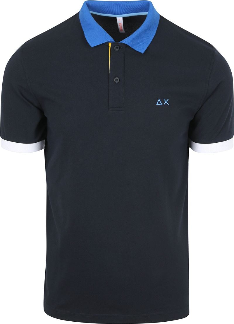 Sun68 Poloshirt Color Way Navy - Größe XL günstig online kaufen