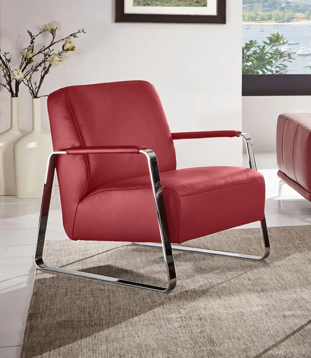 W.SCHILLIG Cocktailsessel "quadroo Designsessel, Loungesessel", mit bezogen günstig online kaufen