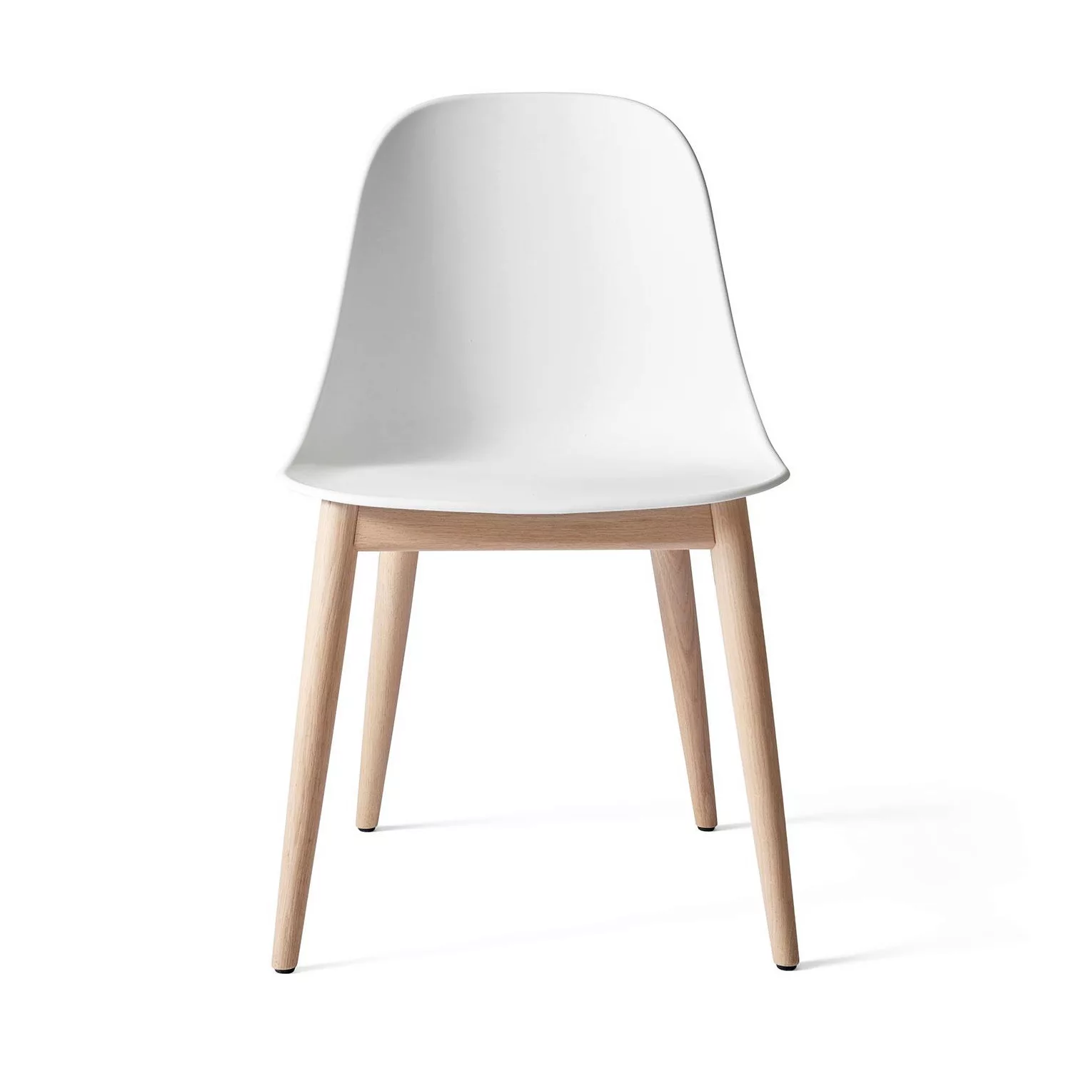 Menu - Harbour Side Chair Gestell Eiche - weiß/lackiert/BxHxT 58.5x81x55.7c günstig online kaufen