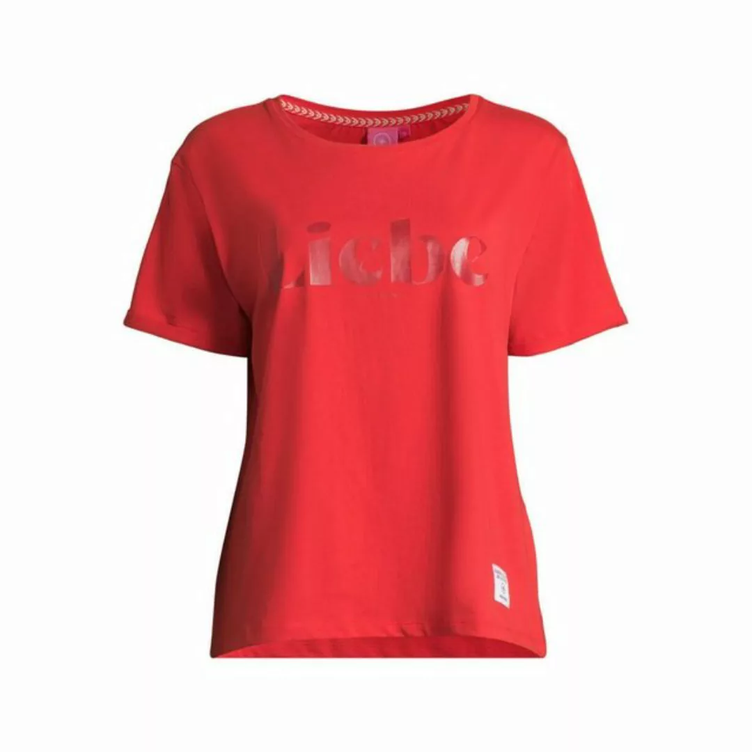 salzhaut T-Shirt Damen Kurzarm-Shirt Moratz mit Front-Beflockung Liebe aus günstig online kaufen