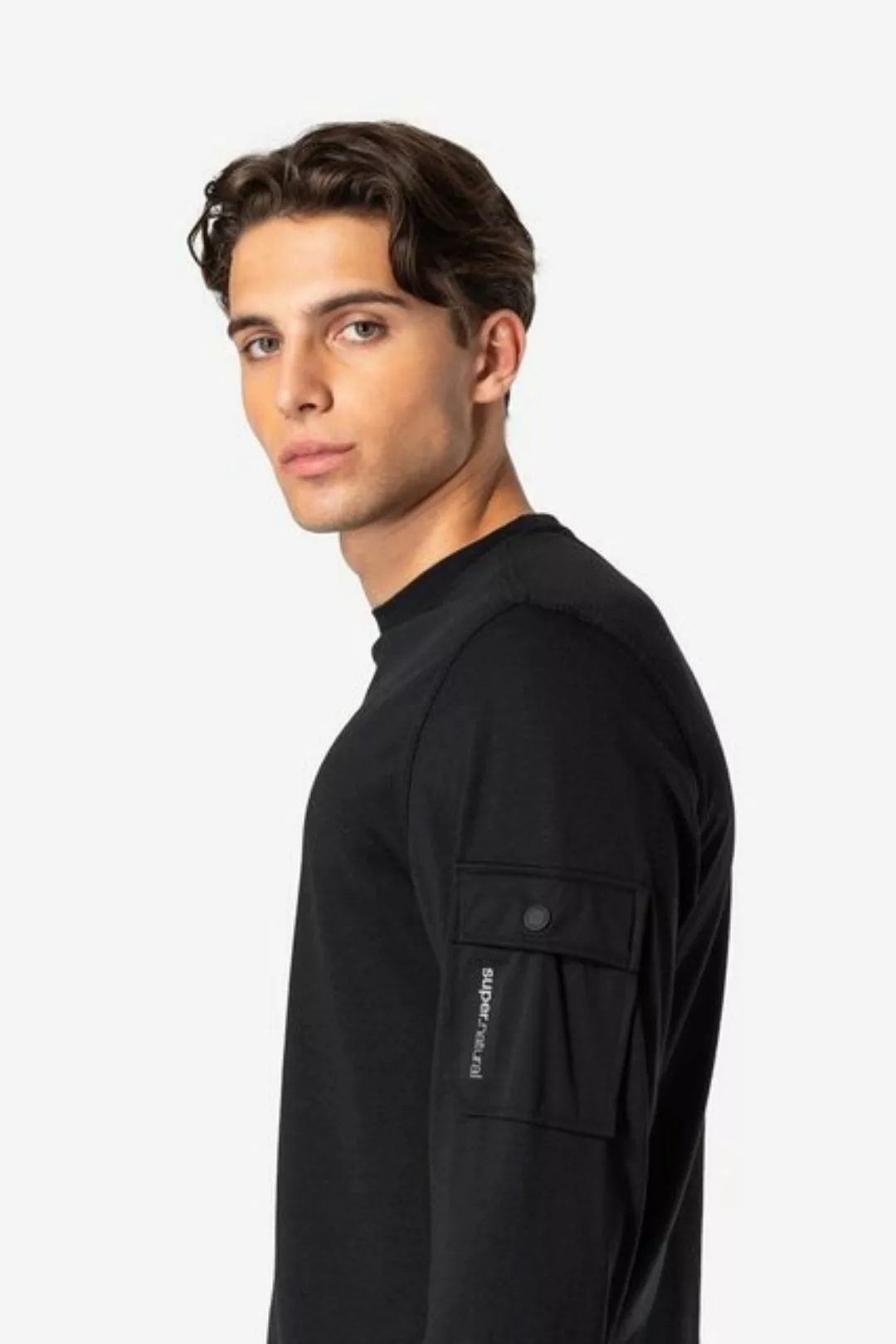 SUPER.NATURAL Sweatshirt Merino Pullover M ALPINE ACTIVE CREWNECK funktione günstig online kaufen