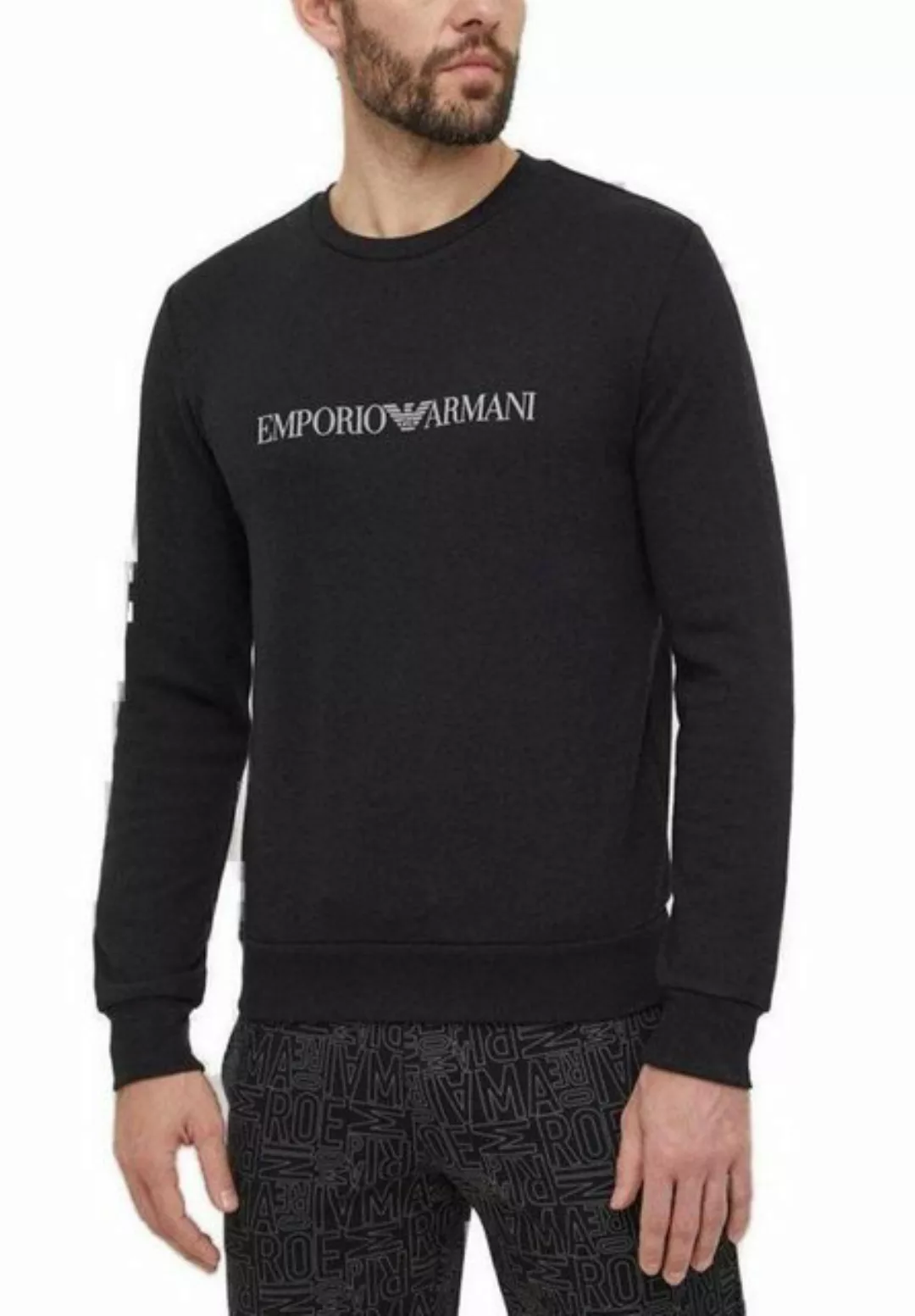 Emporio Armani Kapuzenfleecejacke günstig online kaufen