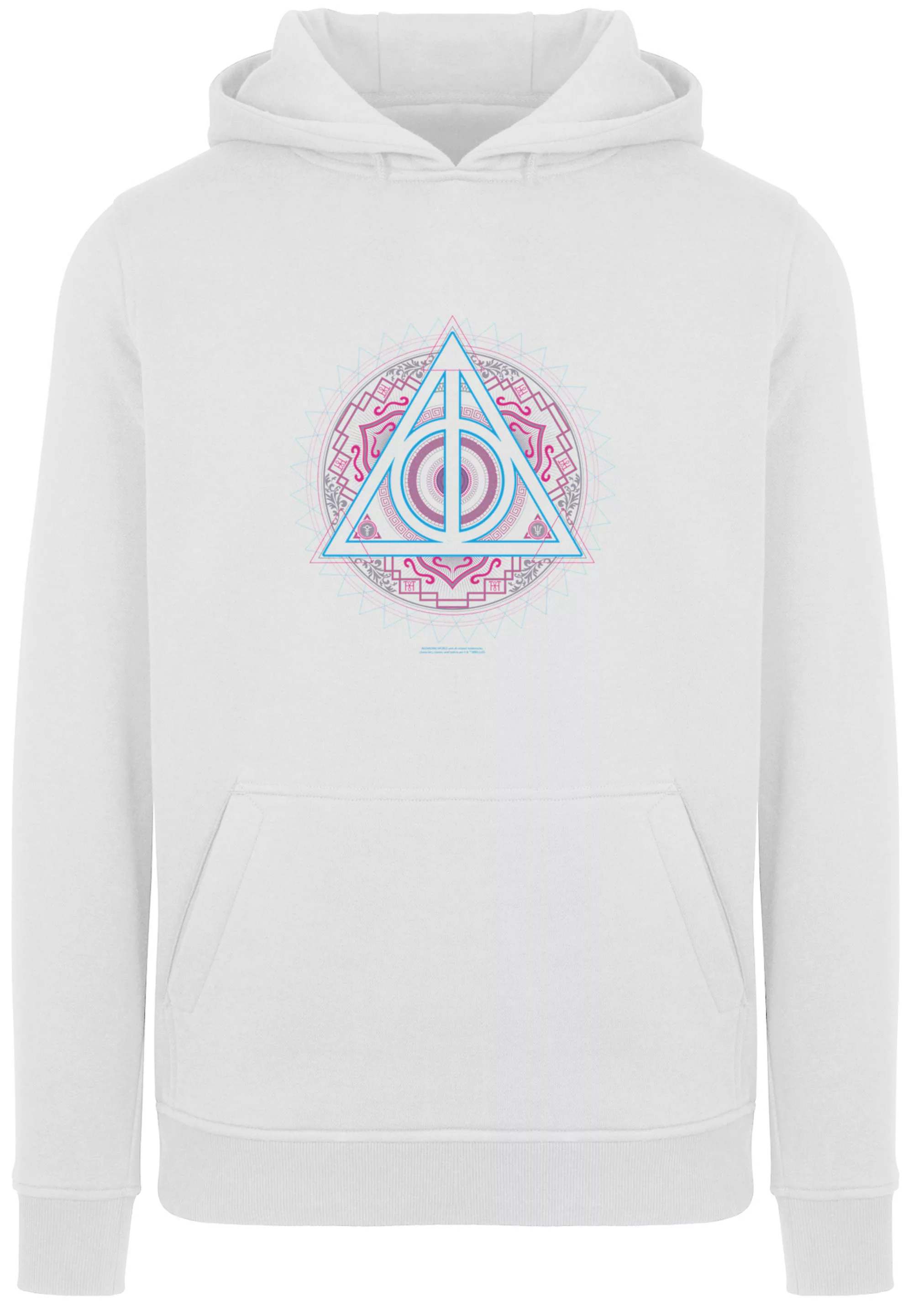 F4NT4STIC Kapuzenpullover "Harry Potter Neon Heiligtümer des Todes", Print günstig online kaufen