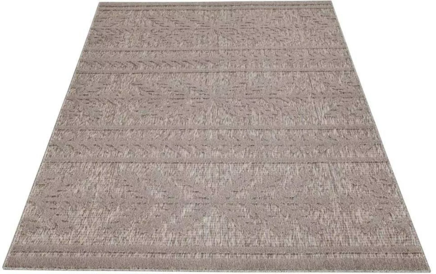 Carpet City Teppich »In-& Outdoorteppich Santorini 411, 3D-Effekt, Boho-Opt günstig online kaufen