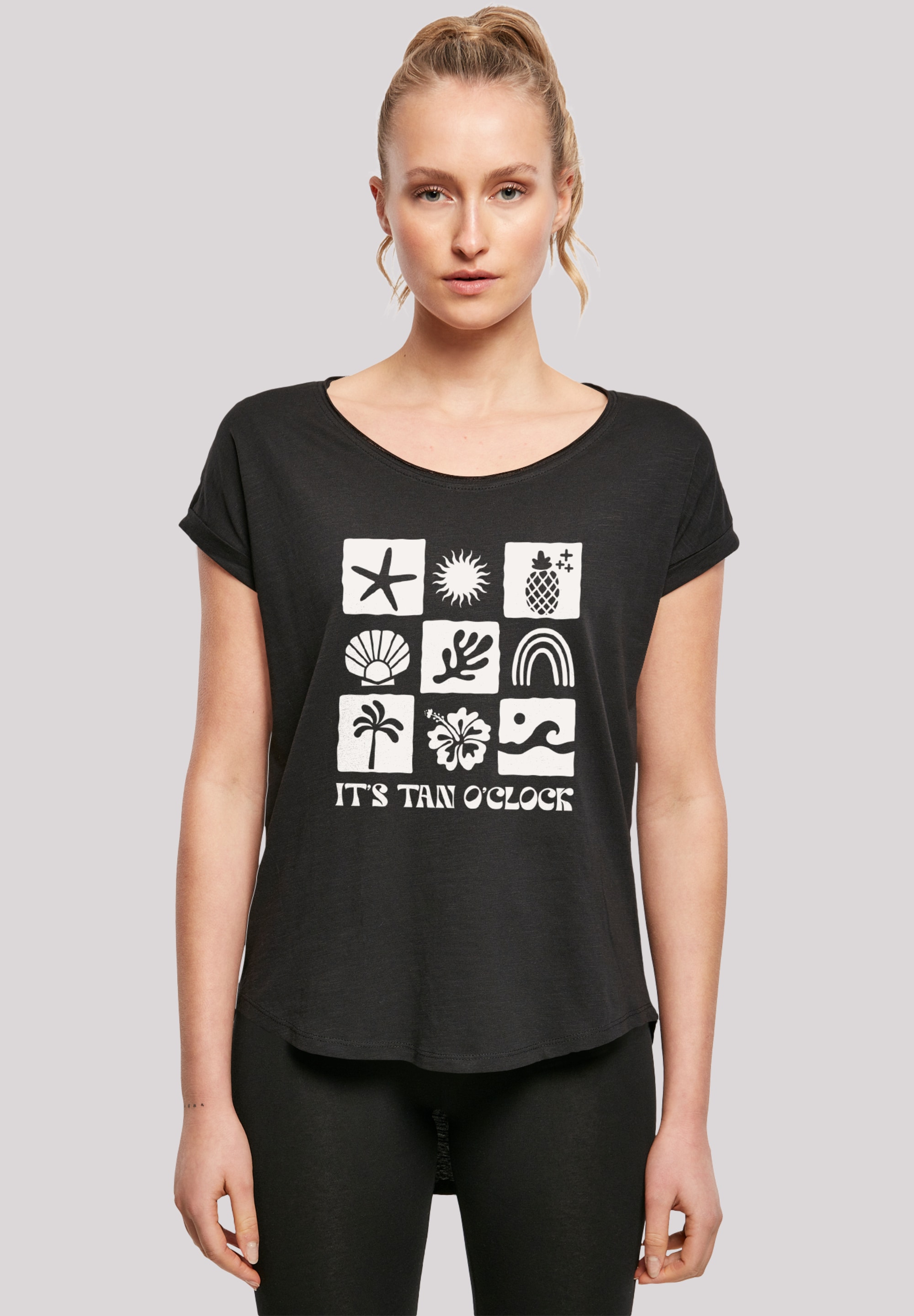 F4NT4STIC T-Shirt "Its Tan O Clock", Premium Qualität günstig online kaufen