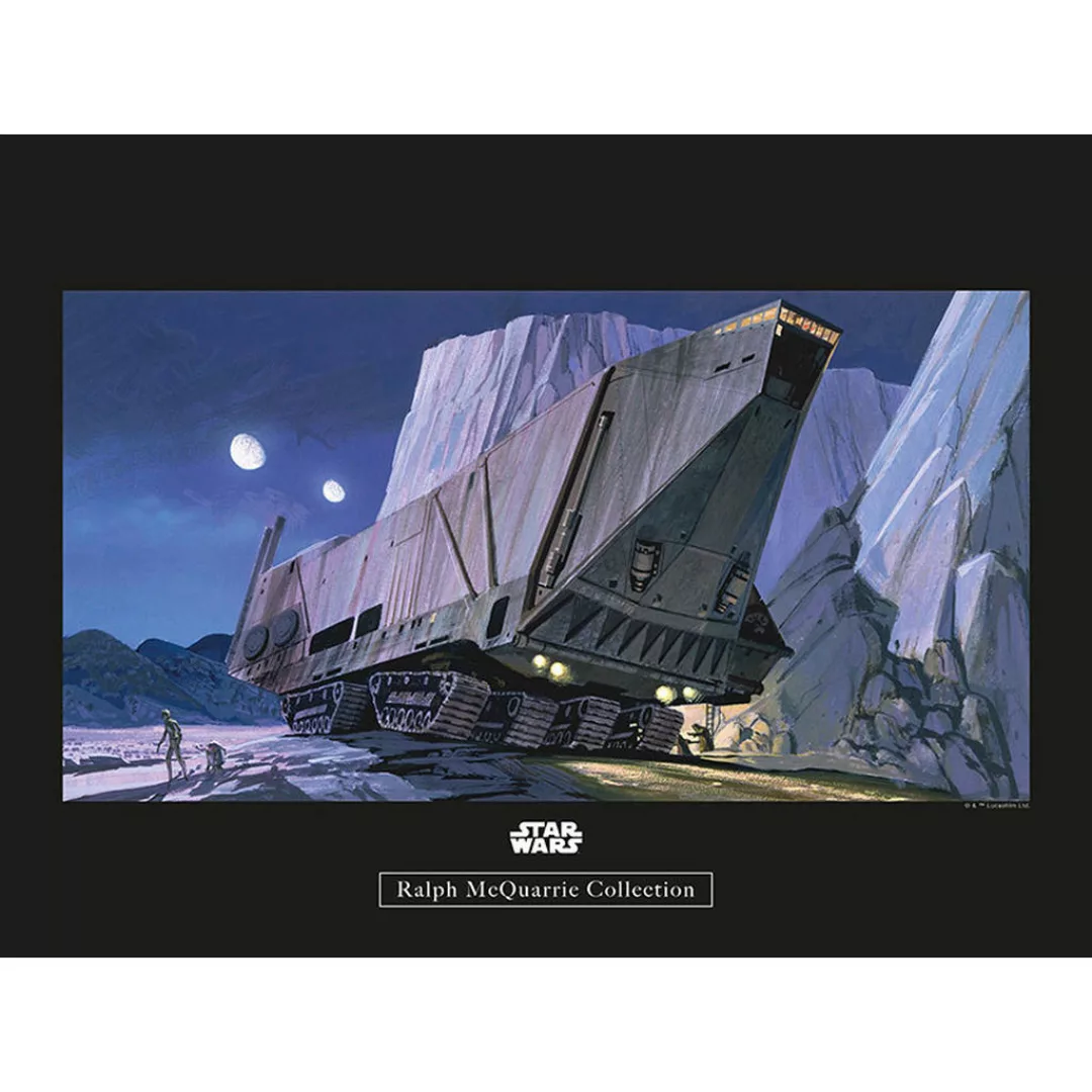 Komar Wandbild Star Wars Classic RMQ Sandcrawler Star Wars B/L: ca. 40x30 c günstig online kaufen