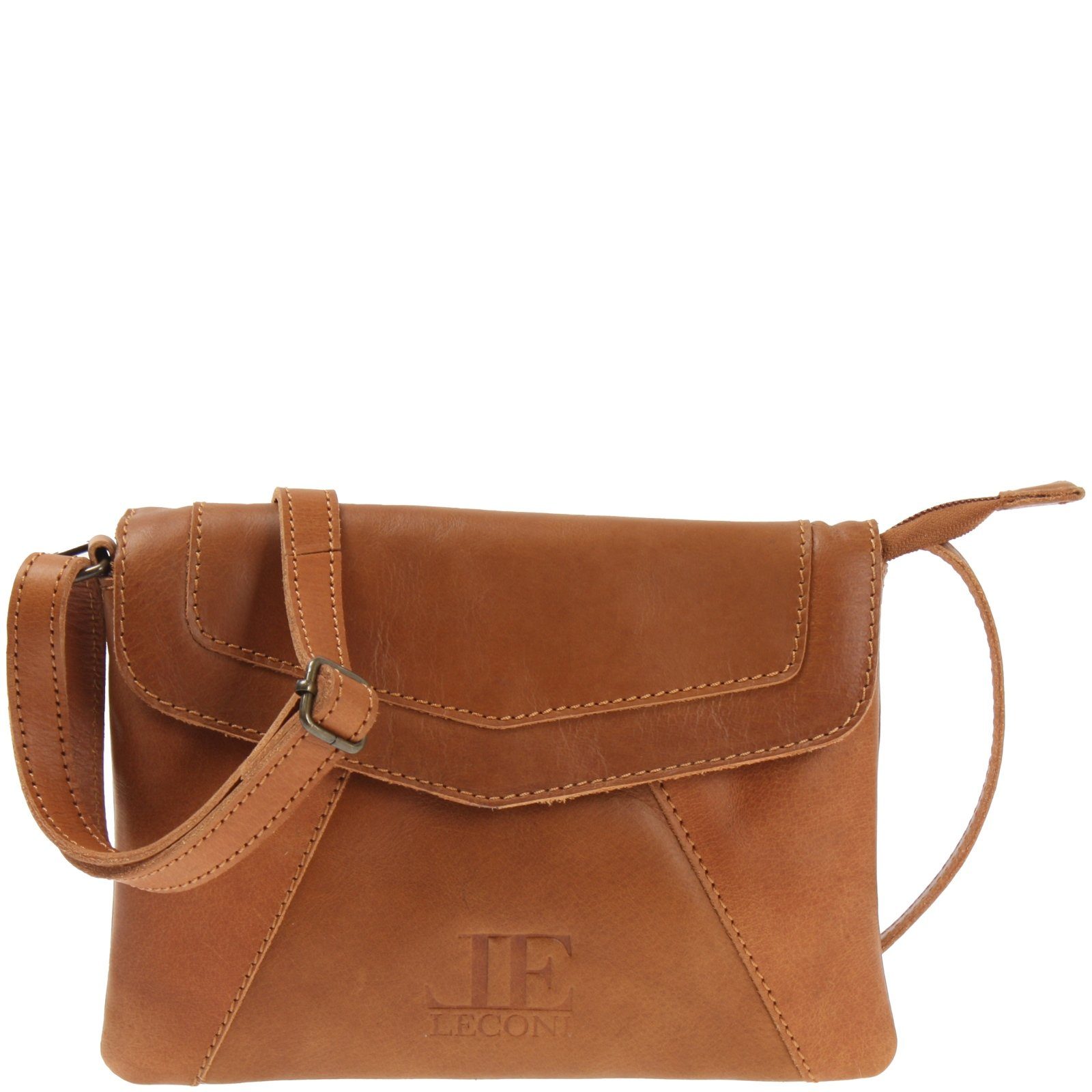 LECONI Handtasche kleine Umhängetasche Ledertasche Schultertasche günstig online kaufen