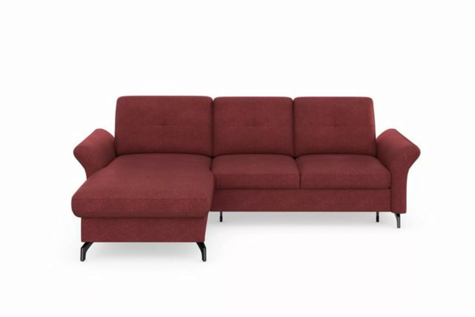 Places of Style Ecksofa Calando L-Form, wahlweise mit Bettfunktion, Bettkas günstig online kaufen