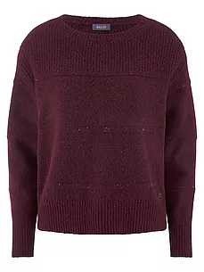 Strickpullover BASLER lila günstig online kaufen
