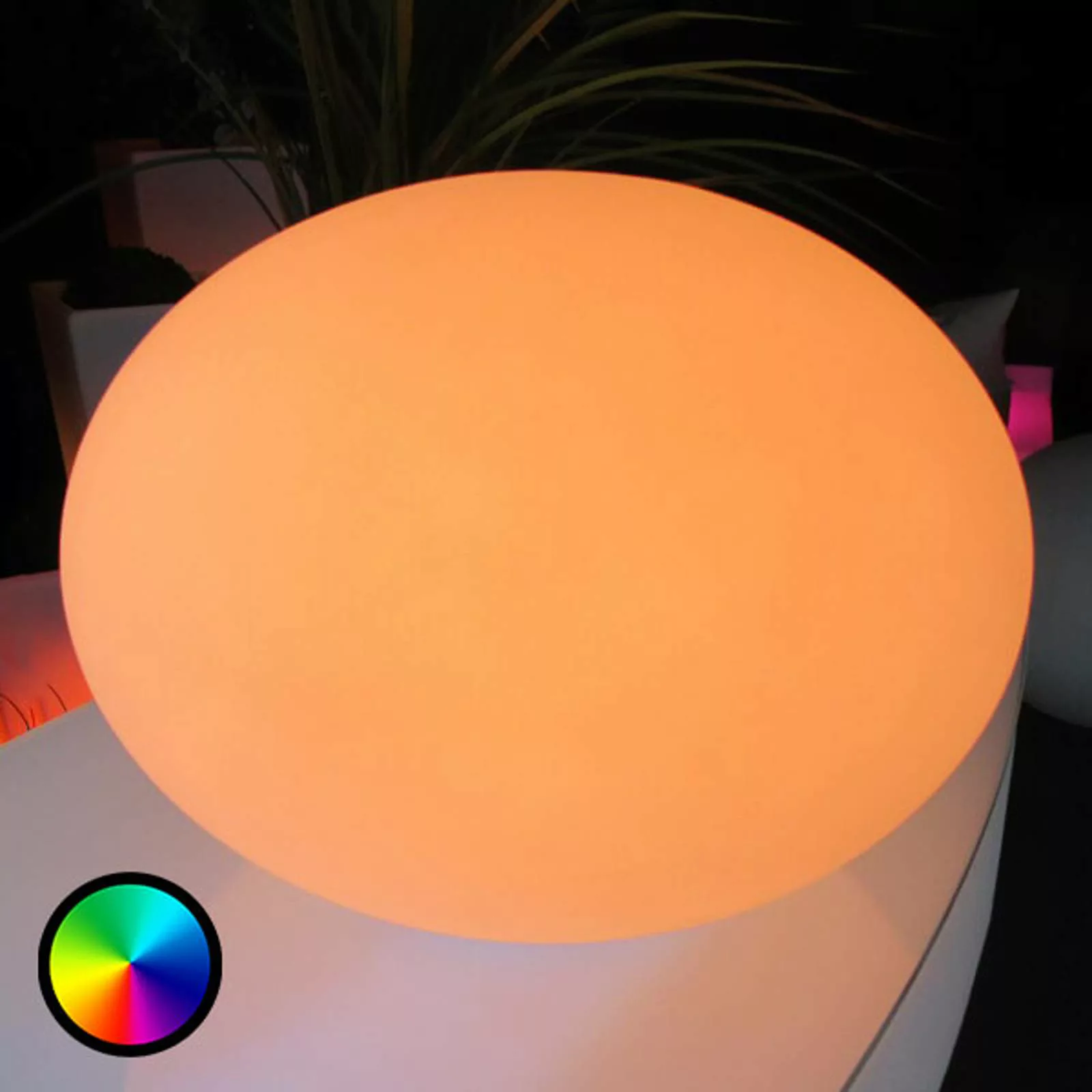 Steuerbare LED-Dekoleuchte Flatball XXS IP68 günstig online kaufen