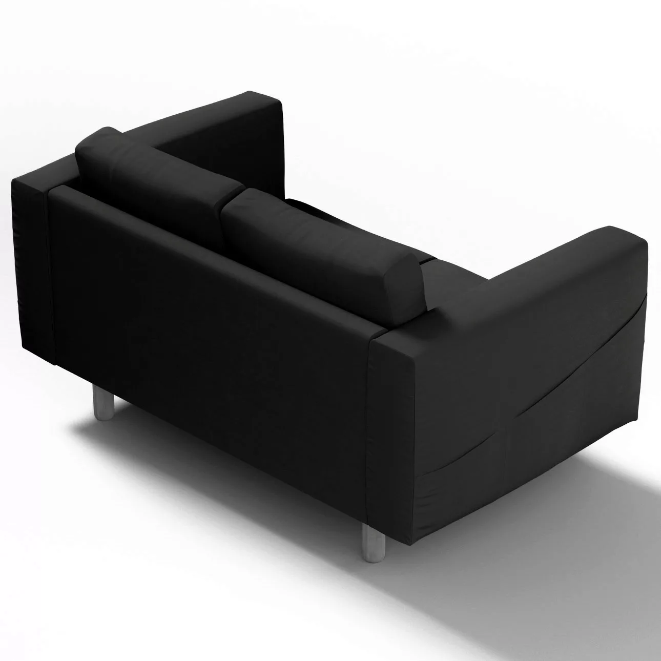 Bezug für Norsborg 2-Sitzer Sofa, anthrazit, Norsborg 2-Sitzer Sofabezug, C günstig online kaufen