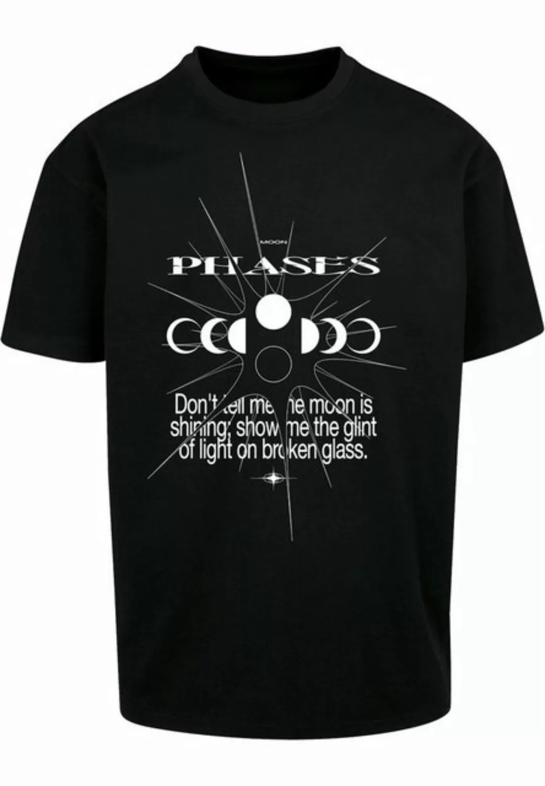 MisterTee Kurzarmshirt MisterTee Unisex Moon Phases Tee (1-tlg) günstig online kaufen