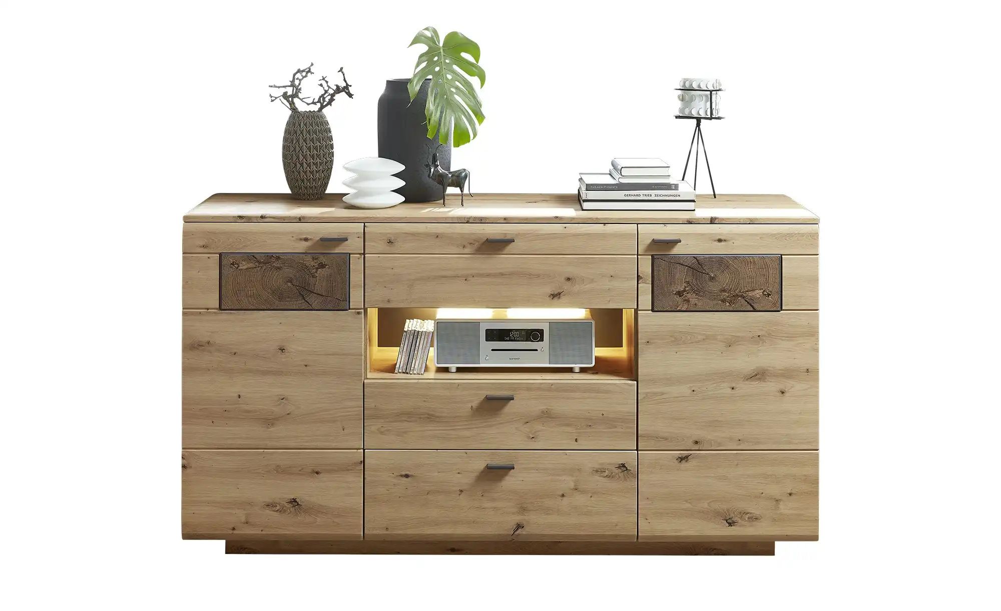 uno Sideboard  Madera II ¦ holzfarben ¦ Maße (cm): B: 175 H: 98 T: 47.0 Kom günstig online kaufen