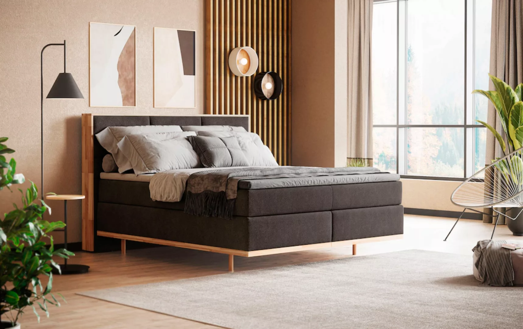 Home affaire Boxspringbett "Gribelle" günstig online kaufen