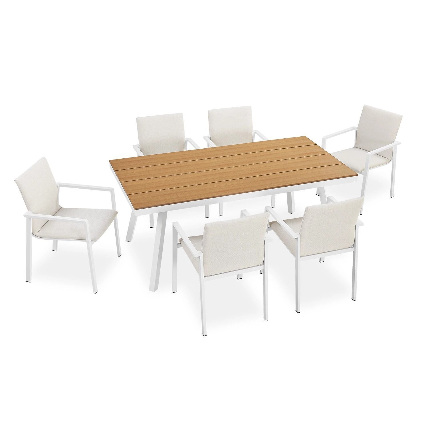 Juskys Gartenmöbel Set Maui Beige günstig online kaufen