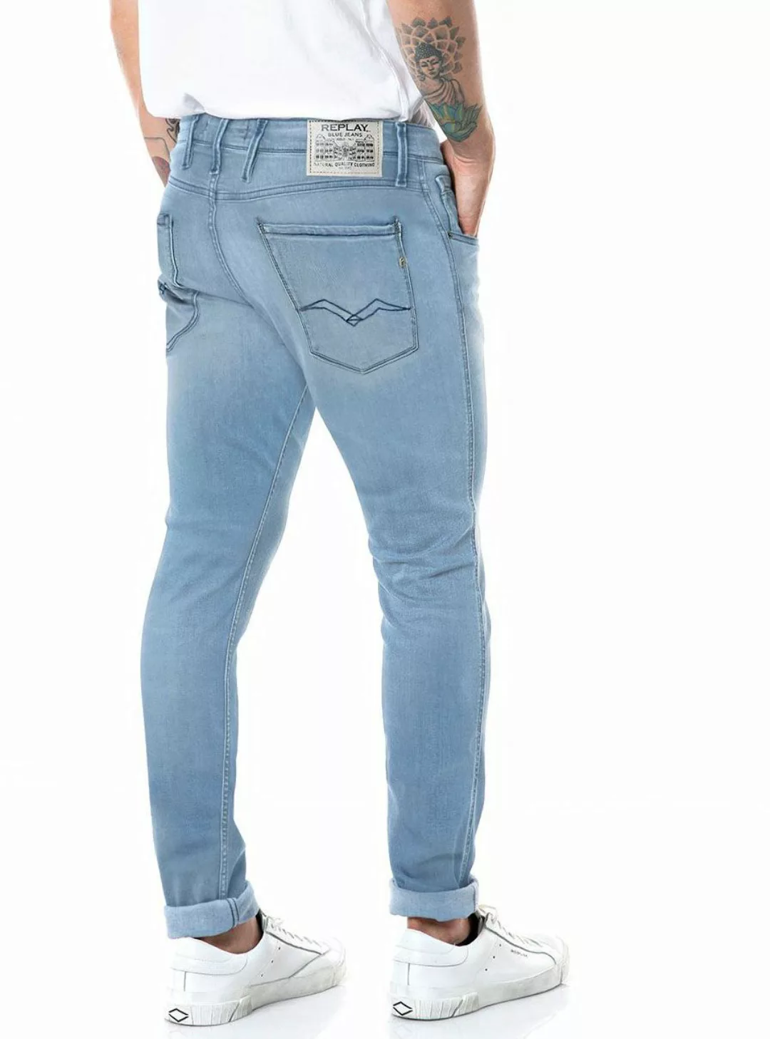 Replay Slim-fit-Jeans Anbass günstig online kaufen