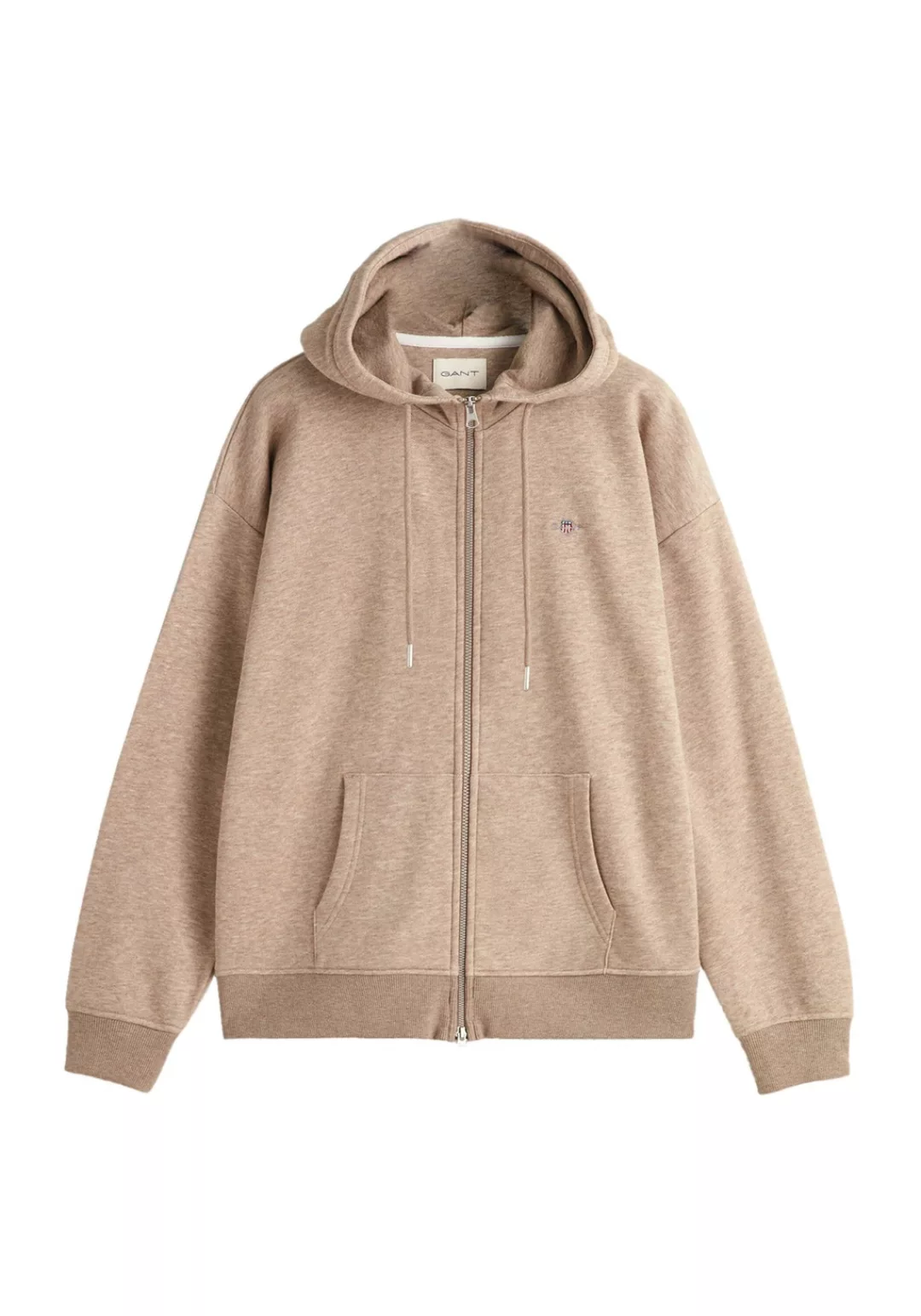 Gant Sweater "Sweatjacke REGULAR SHIELD ZIP HOODIE" günstig online kaufen