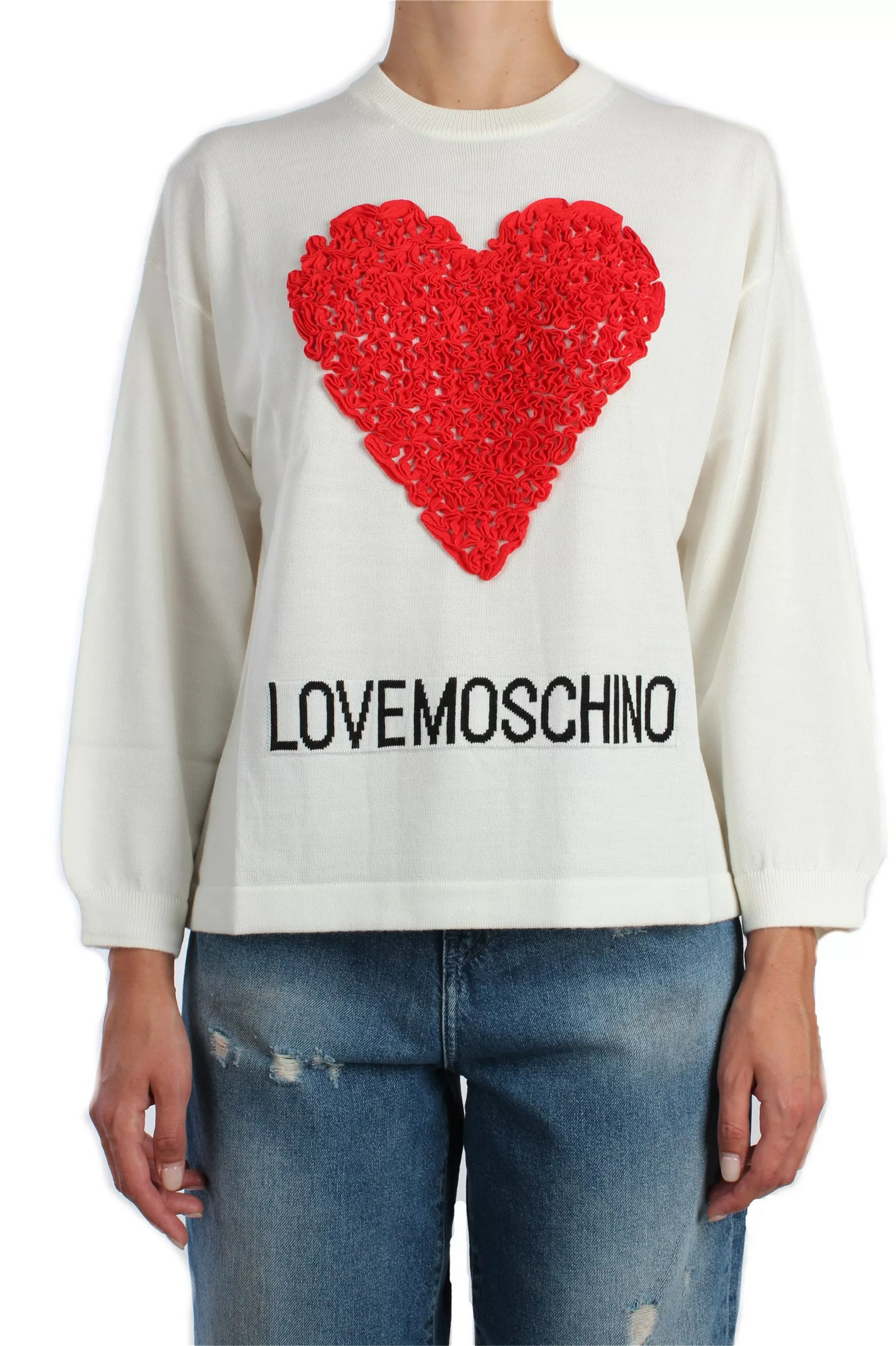 LOVE MOSCHINO Halsband Damen weiß Lana günstig online kaufen