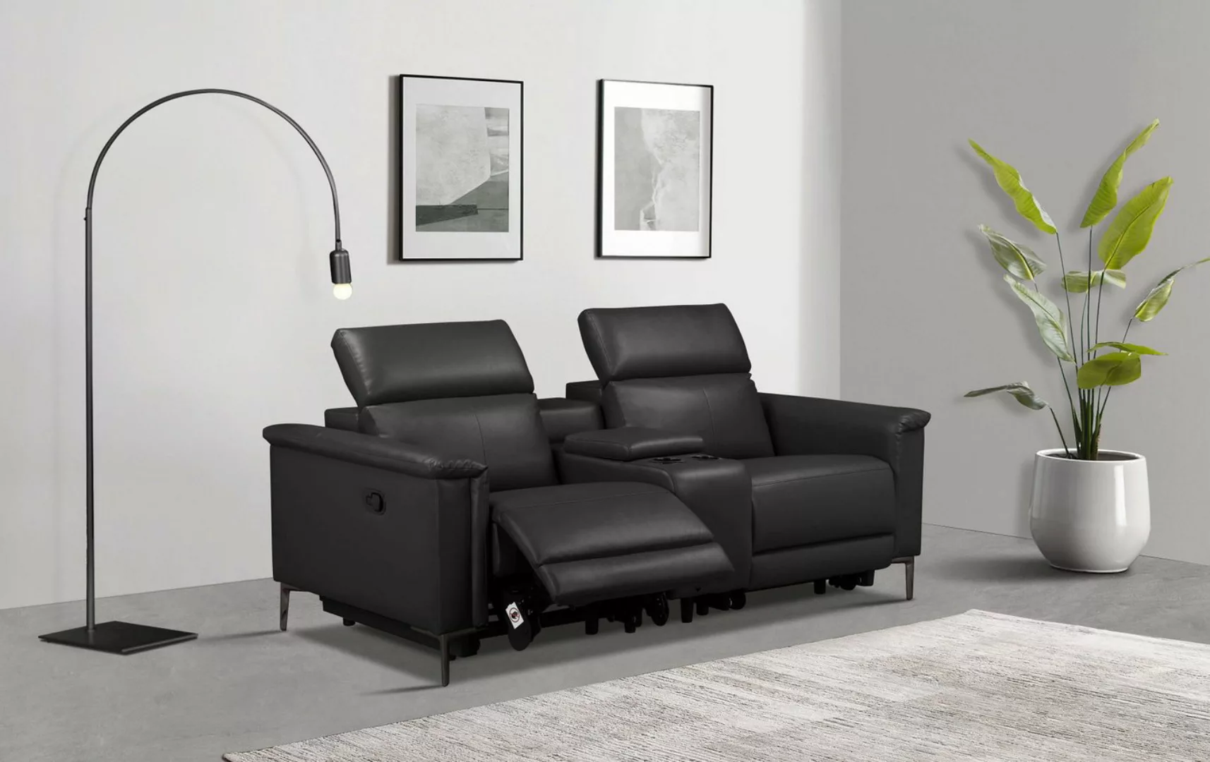 Places of Style 2-Sitzer Lund, 2er-Kinosofa, TV-Sessel, Multimedia-Sofa, m. günstig online kaufen