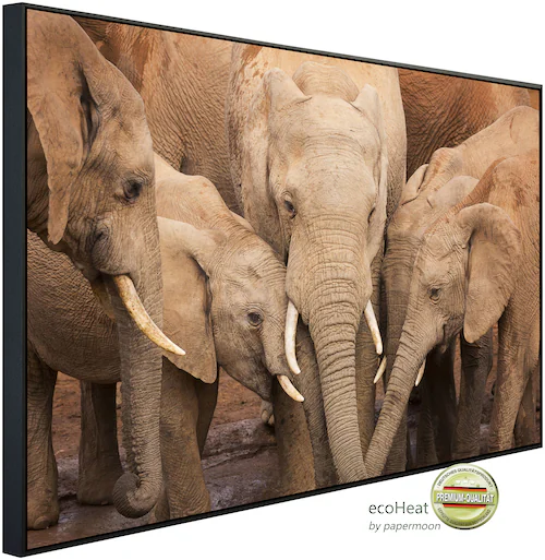 Papermoon Infrarotheizung »Elefanten«, sehr angenehme Strahlungswärme günstig online kaufen