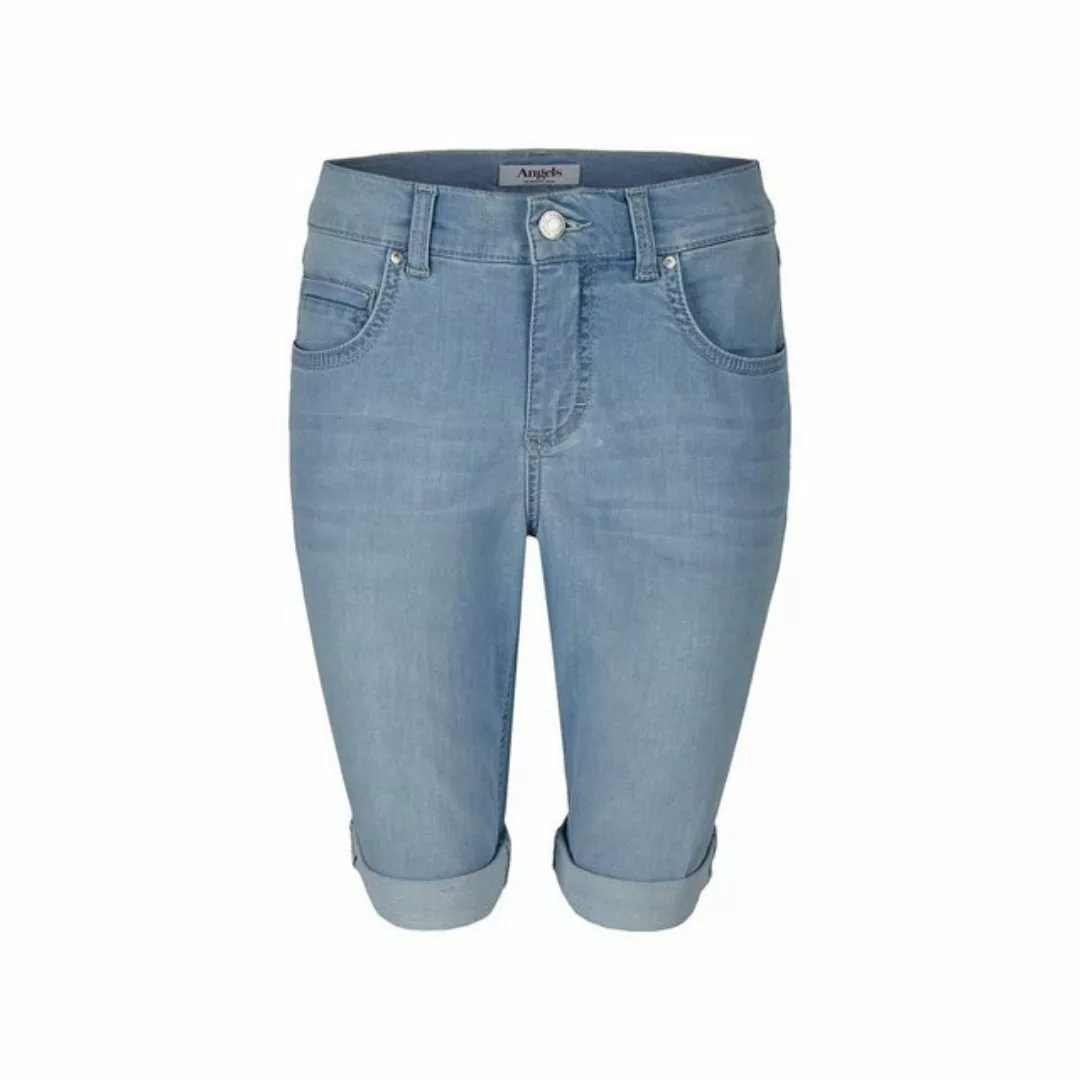 ANGELS 5-Pocket-Jeans 5-Pocket-Jeans Bermuda TU mit Label-Applikationen günstig online kaufen