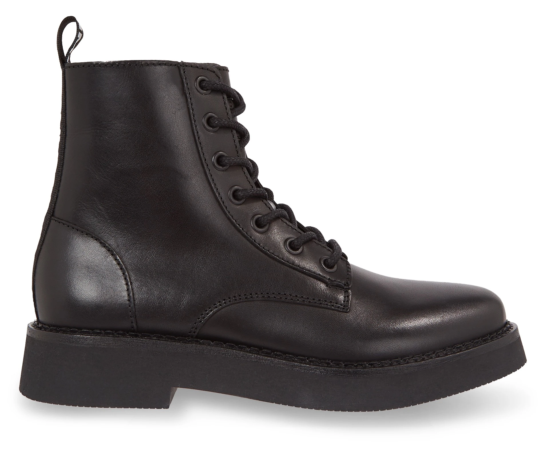 Tommy Jeans Schnürboots "TJW LACE UP FLAT BOOT", mit Logo an der Anziehlasc günstig online kaufen