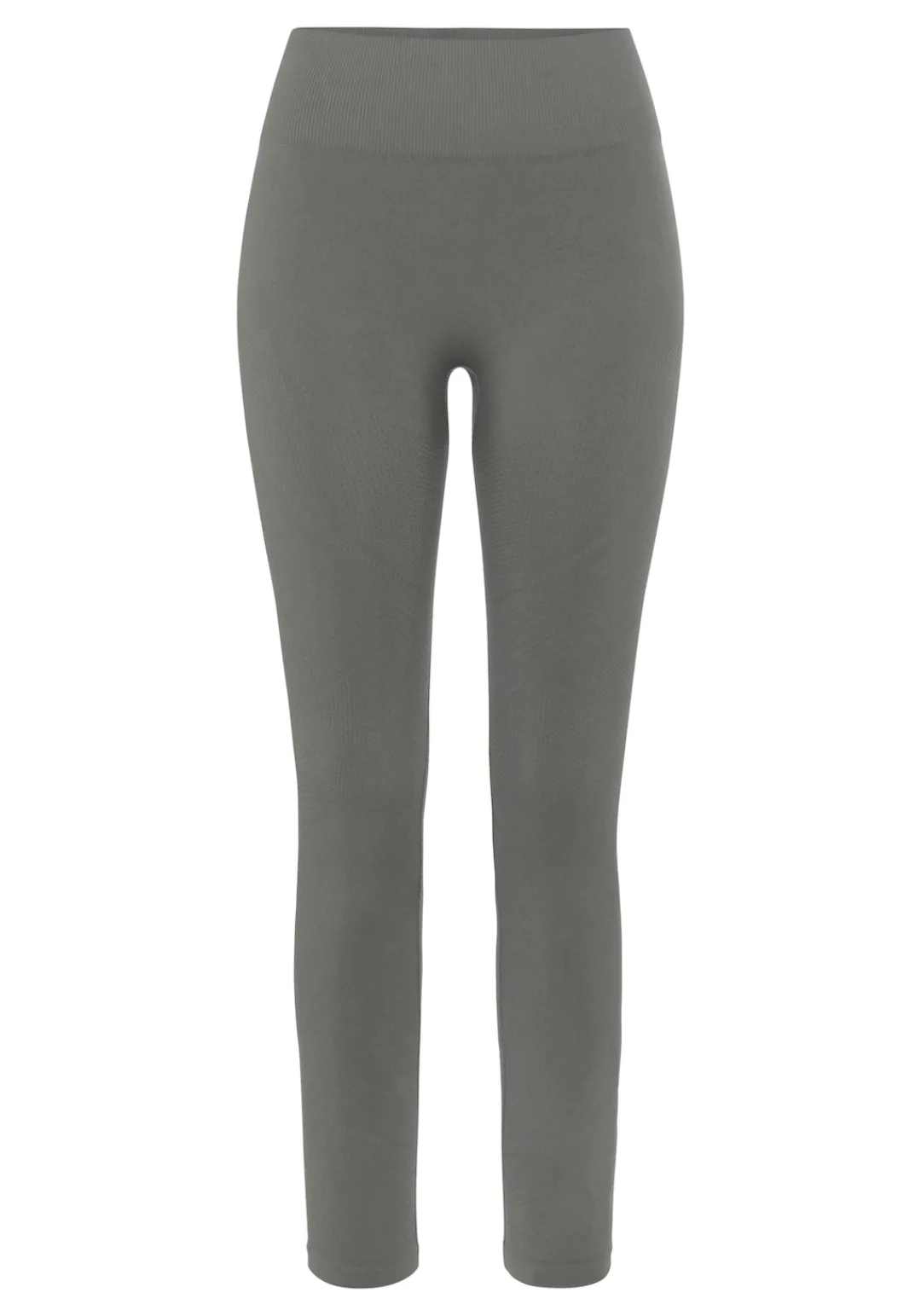 LASCANA Seamless Leggings "Po Push Up", mit Rippstruktur und Shapingeffekt, günstig online kaufen