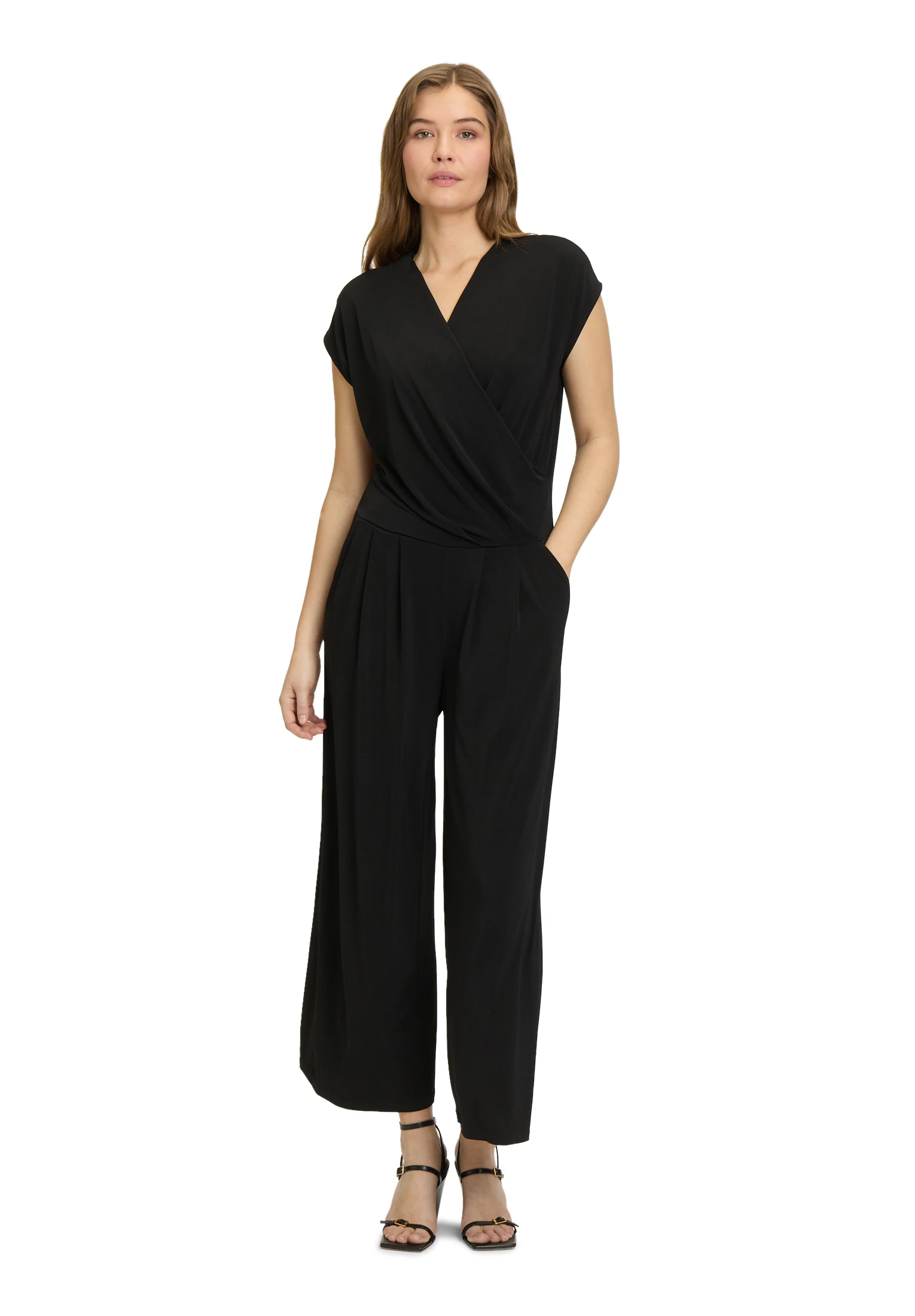 Vera Mont Overall "Vera Mont Jumpsuit in 7/8 Länge", (1 tlg.), Muster günstig online kaufen