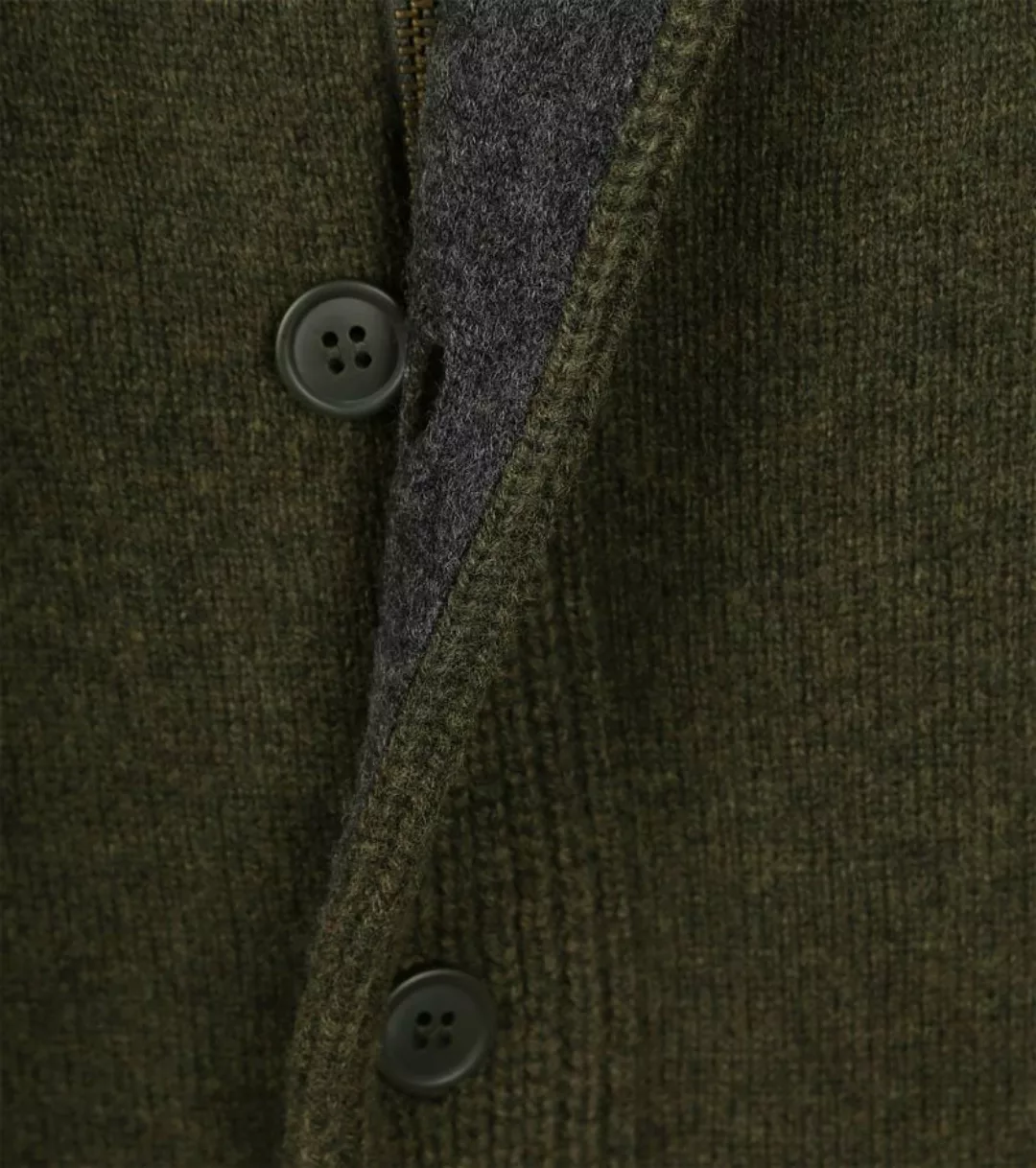 Barbour Zip Pull Lambswool Dunkelgrün - Größe XL günstig online kaufen