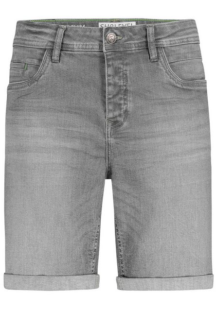 SUBLEVEL Jeansshorts Jeansshorts im 5-Pocket-Style mit Aufschlag Denim Berm günstig online kaufen