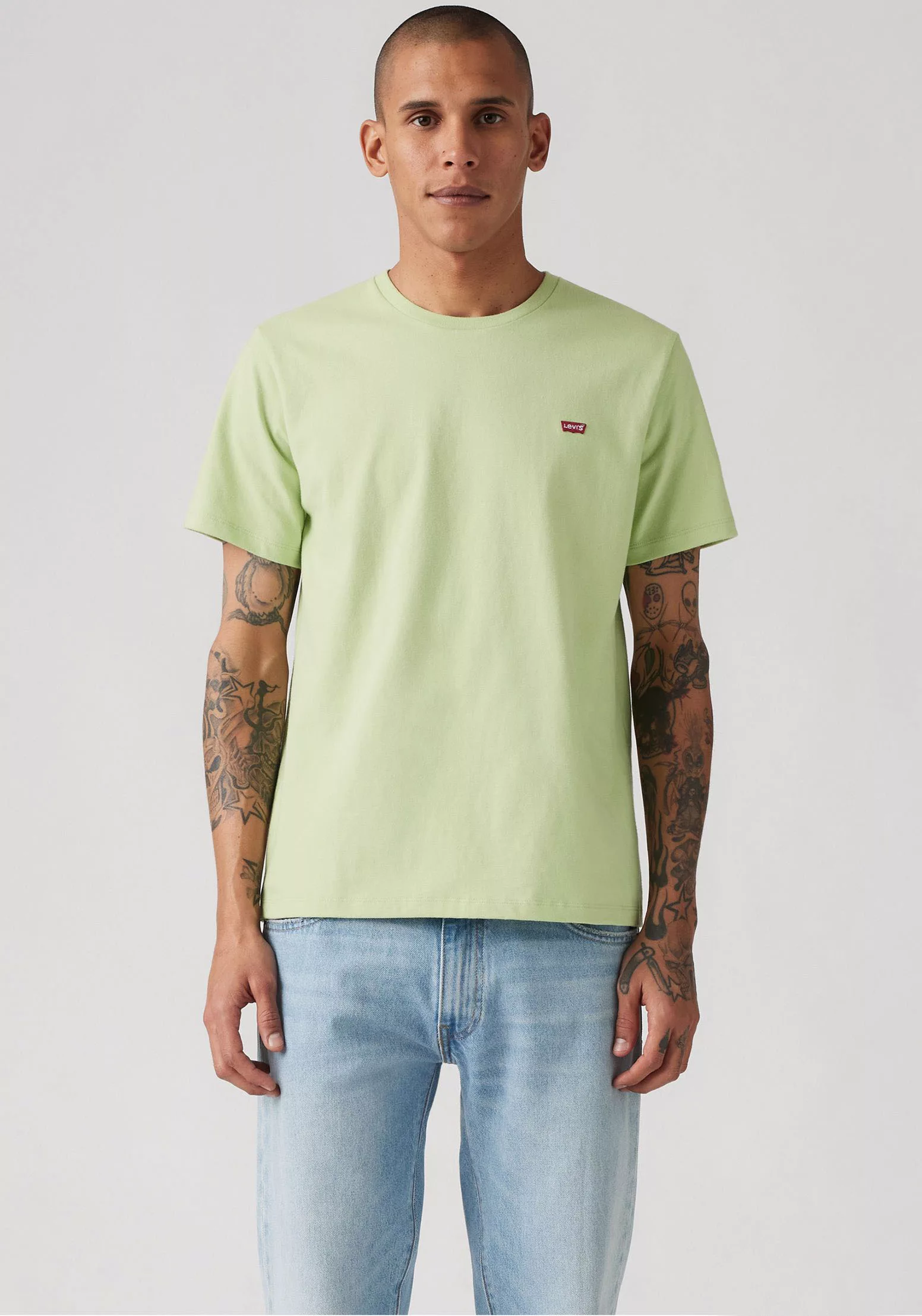 Levi's T-Shirt Original Green - Größe S günstig online kaufen