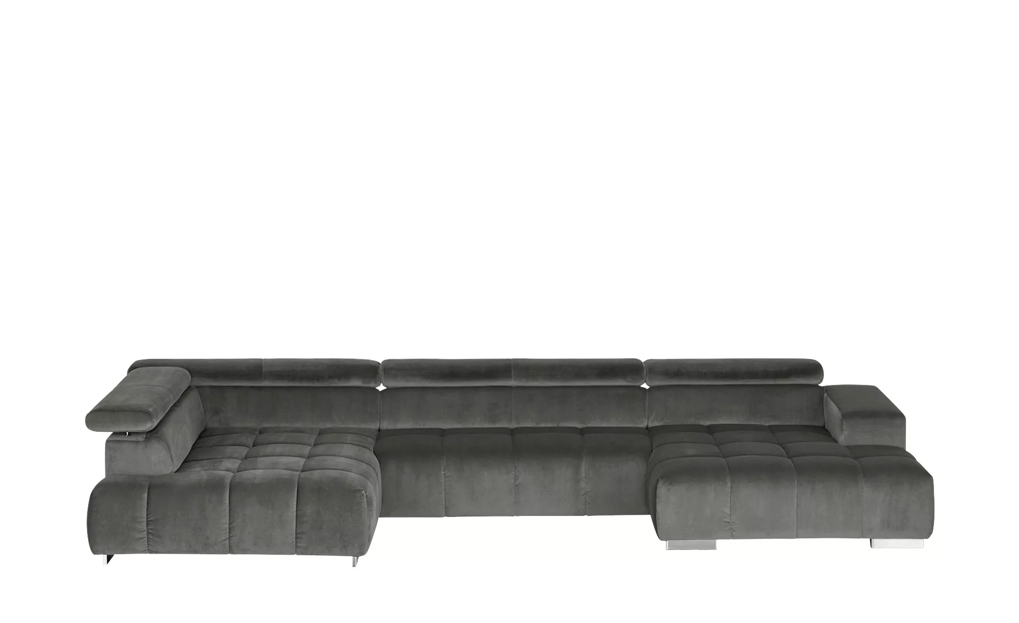 uno Wohnlandschaft - grau - 70 cm - Polstermöbel > Sofas > Wohnlandschaften günstig online kaufen