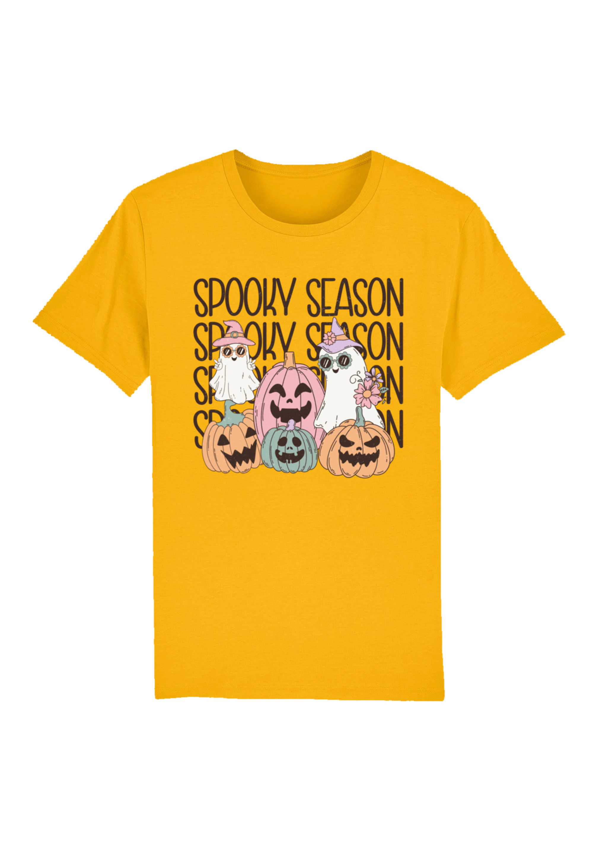 F4NT4STIC T-Shirt "Retro Halloween Spooky Season October", Premium Qualität günstig online kaufen