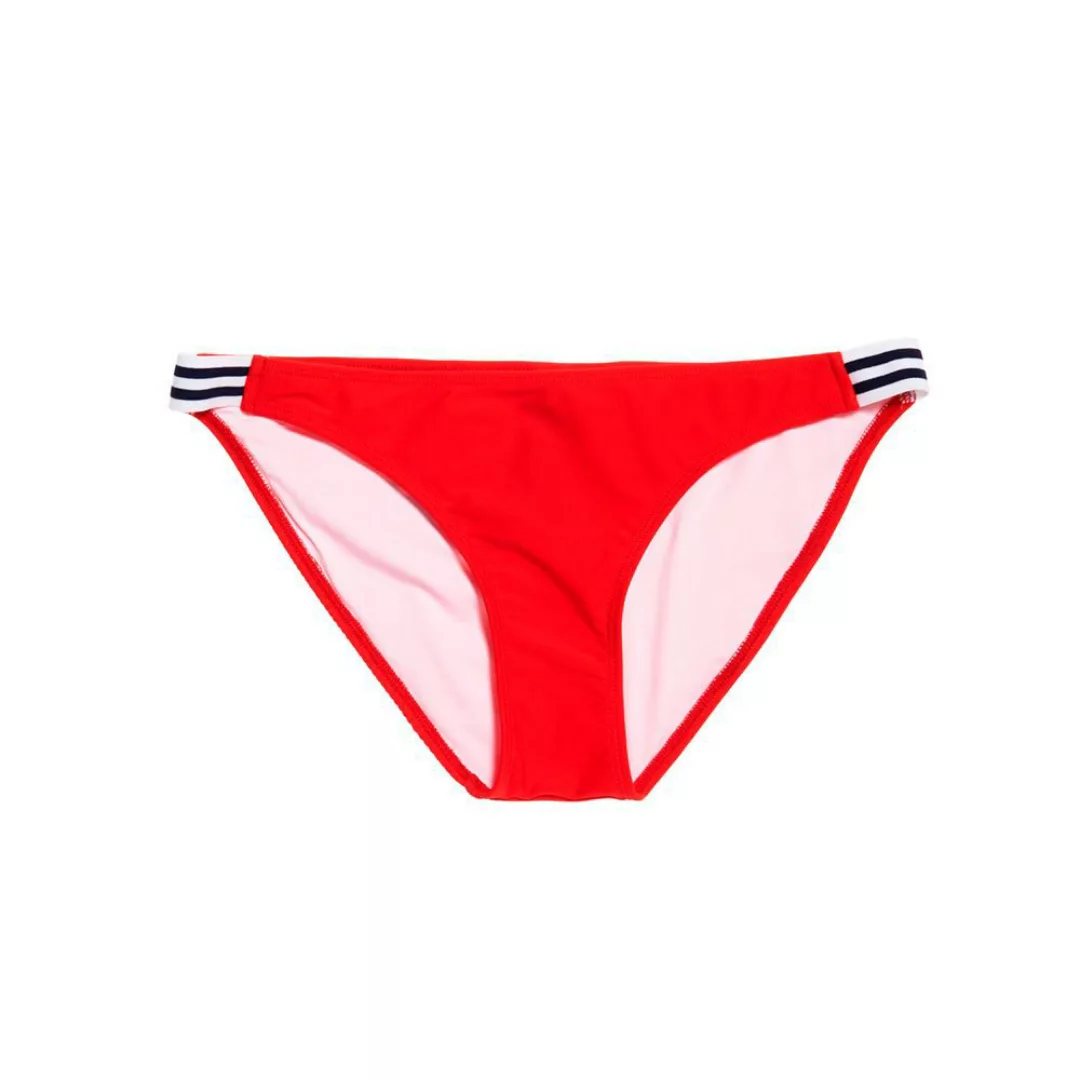 Superdry Trio Colour Tri Bikinihose L Flare Red günstig online kaufen