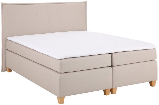 Home affaire Boxspringbett "Houssay", inkl. Topper, 5 Breiten, 2 Härtegrade günstig online kaufen