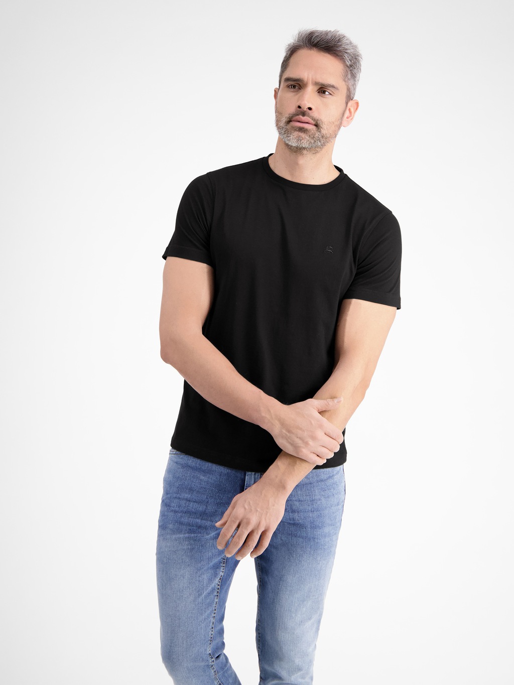 LERROS T-Shirt "LERROS Klassisches Rundhals T-Shirt" günstig online kaufen