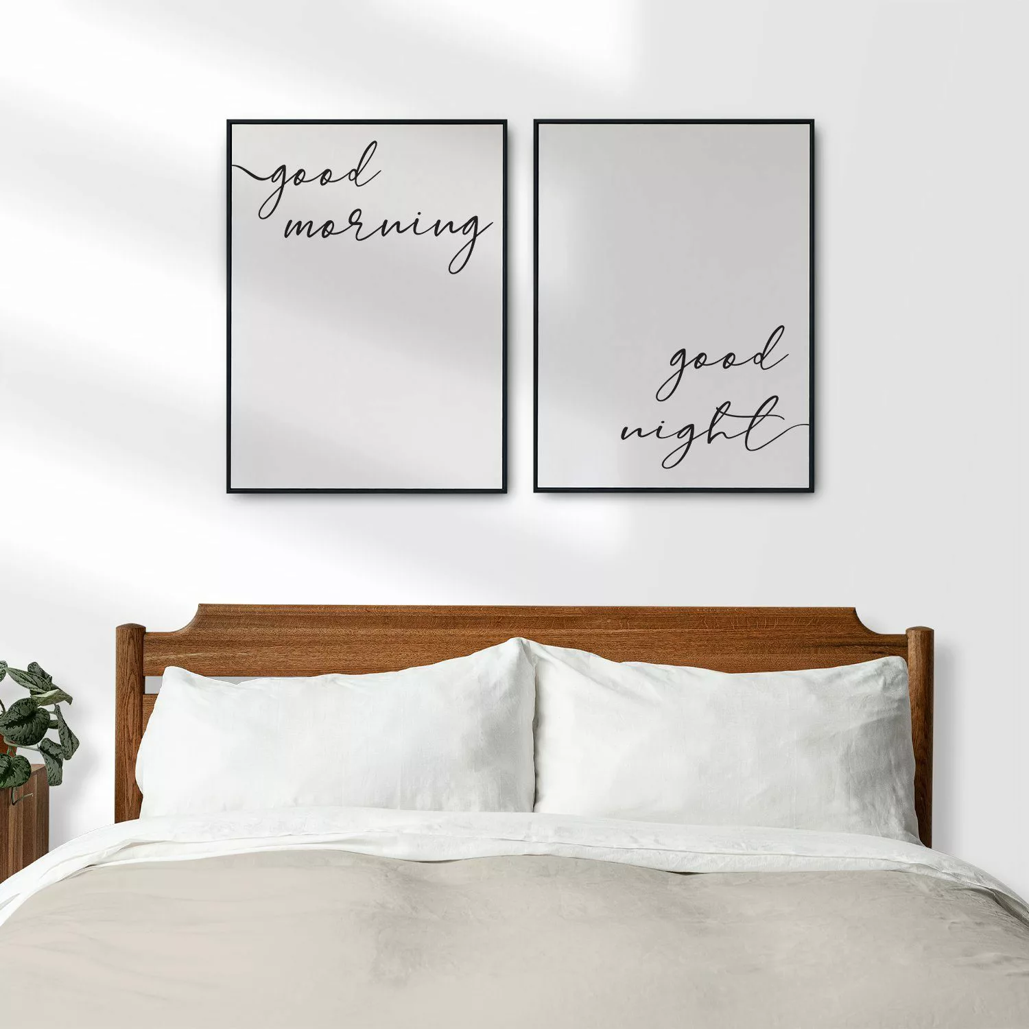 Tigerlino Poster 2er Set Good Morning günstig online kaufen