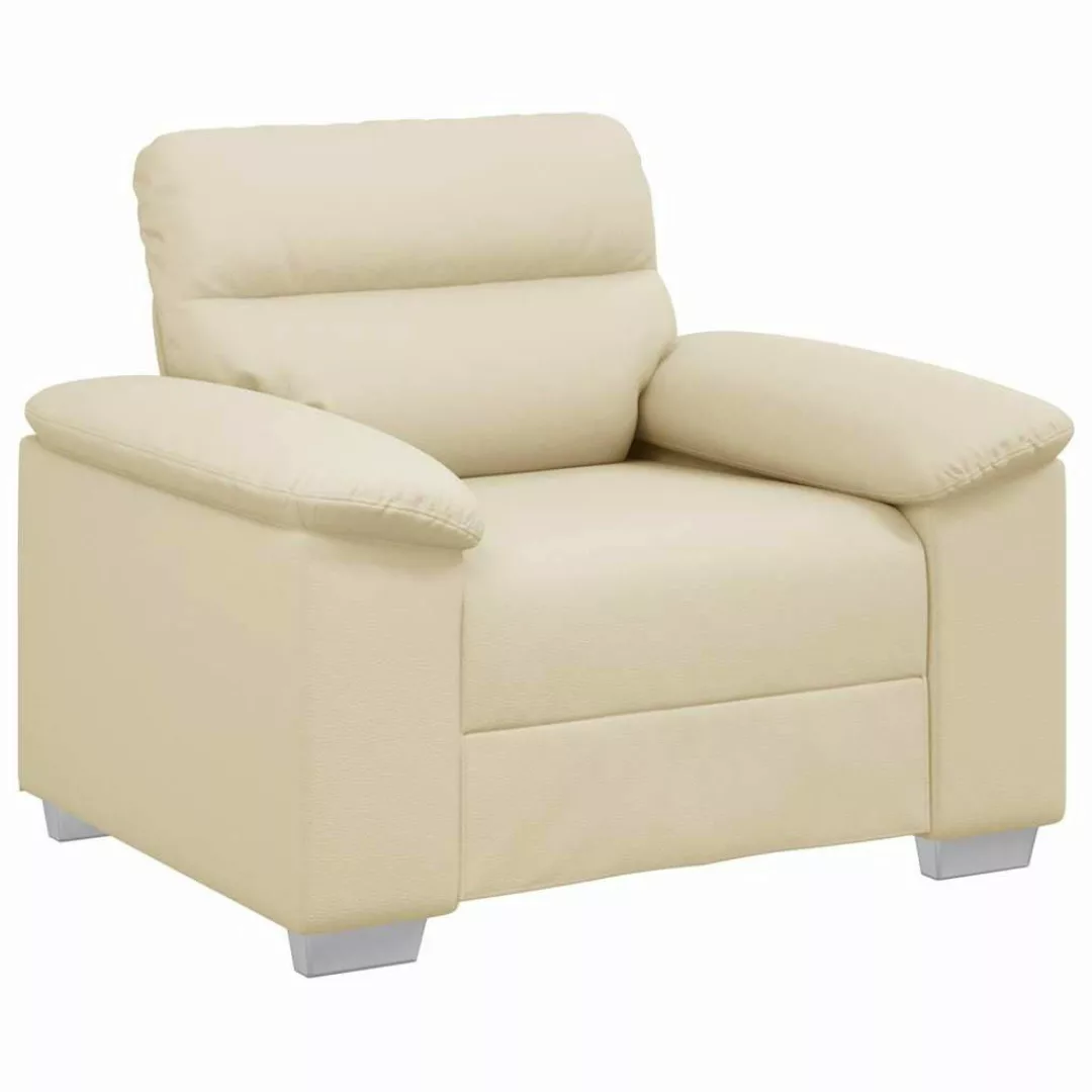 vidaXL Sofa Sessel Creme 60 cm günstig online kaufen