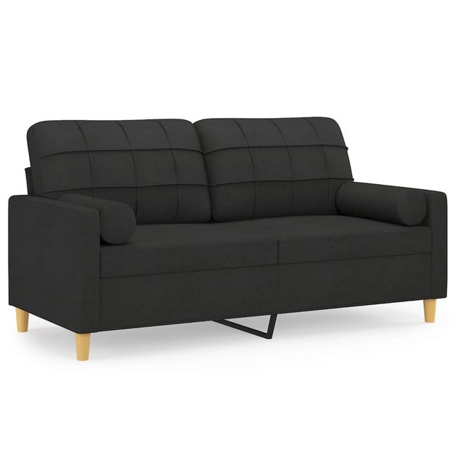 vidaXL Sofa Sofa 2-Sitzer Sofa Stoff mit Zierkissen, 140 cm günstig online kaufen