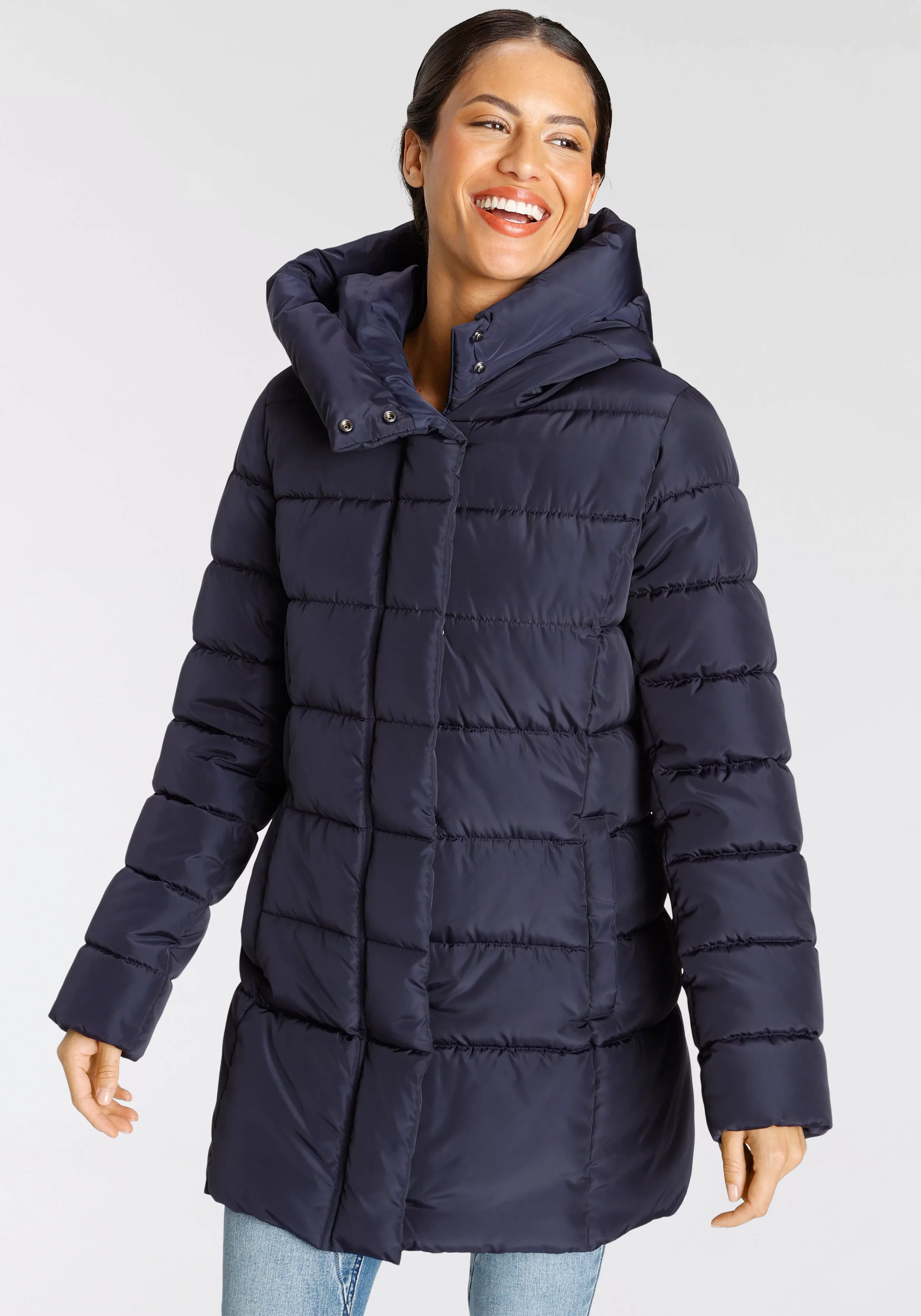 ONLY Steppjacke ONLTINA PUFFER SHORT COAT OTW leicht glänzende Oberfläche günstig online kaufen