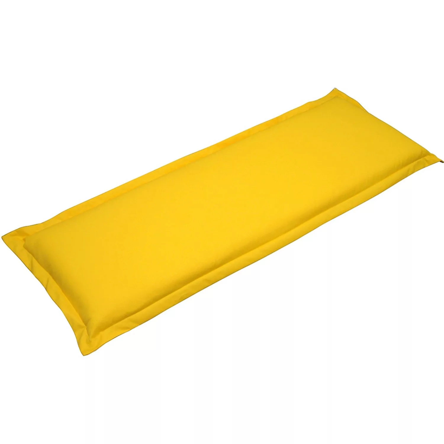 indoba® Bankauflage Premium 95°C vollwaschbar Gelb 120x45 cm günstig online kaufen