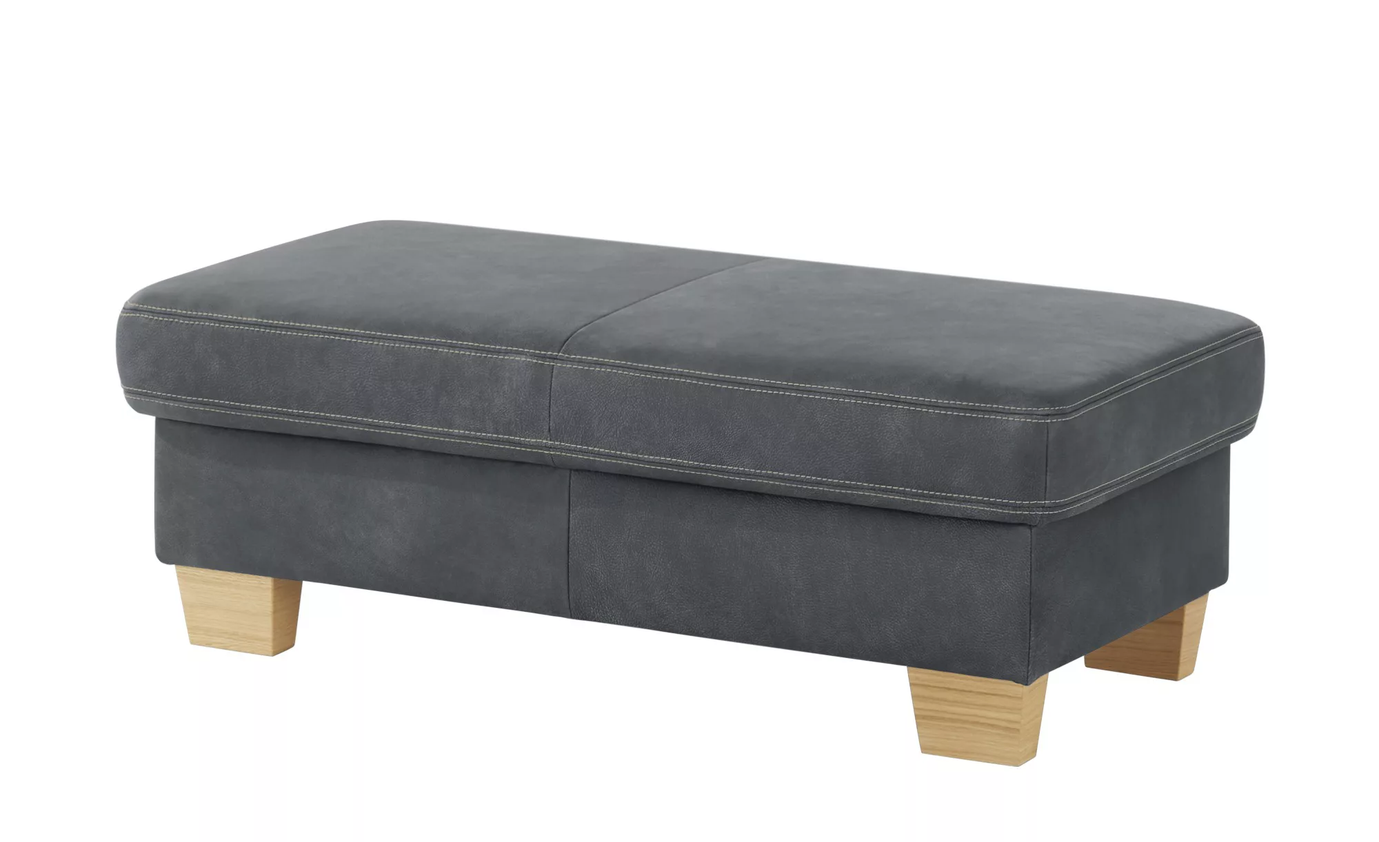 meinSofa XXL-Hocker  Samu ¦ grau ¦ Maße (cm): B: 130 H: 45 T: 65.0 Polsterm günstig online kaufen