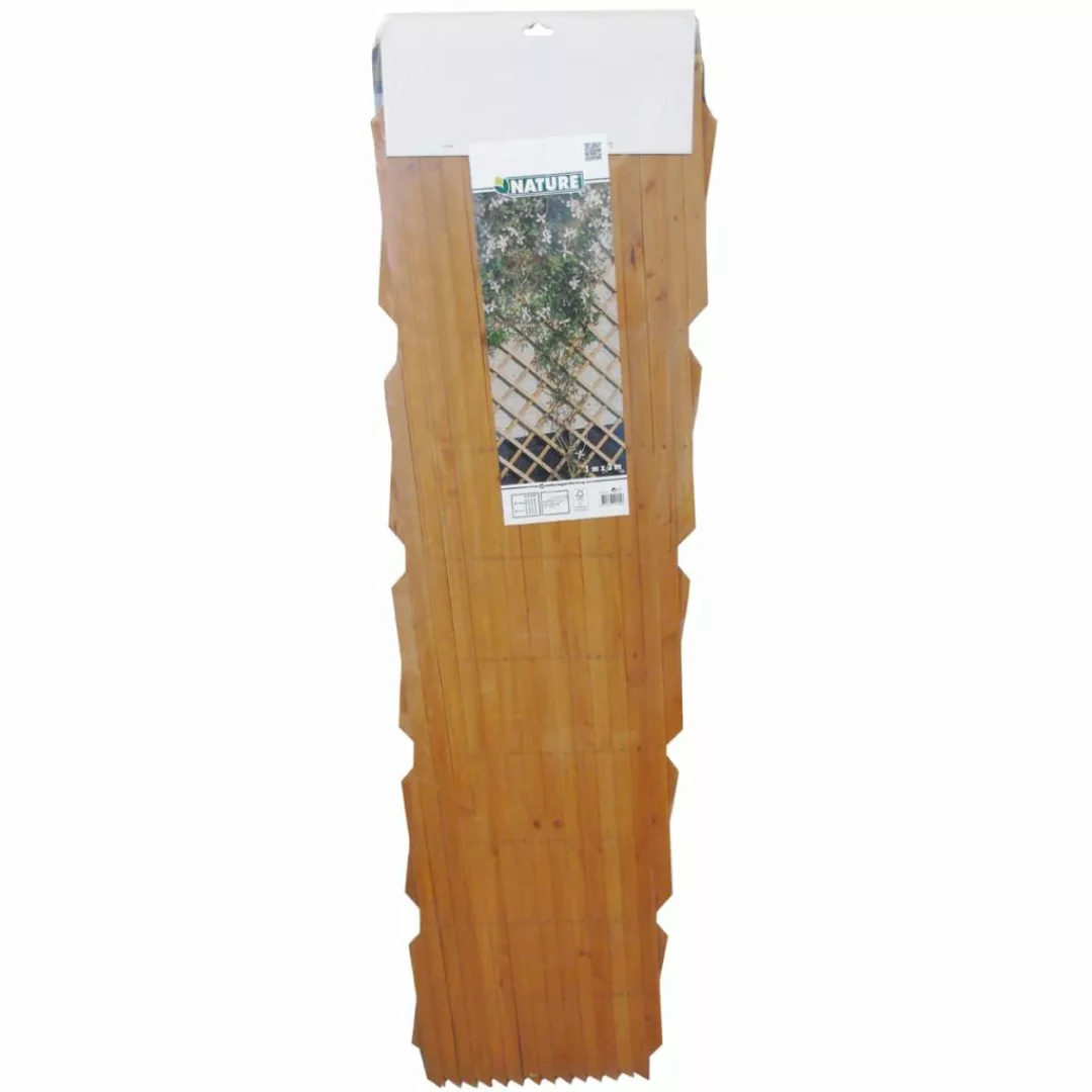 Nature Garten Rankgitter 100x300 Cm Holz Braun günstig online kaufen