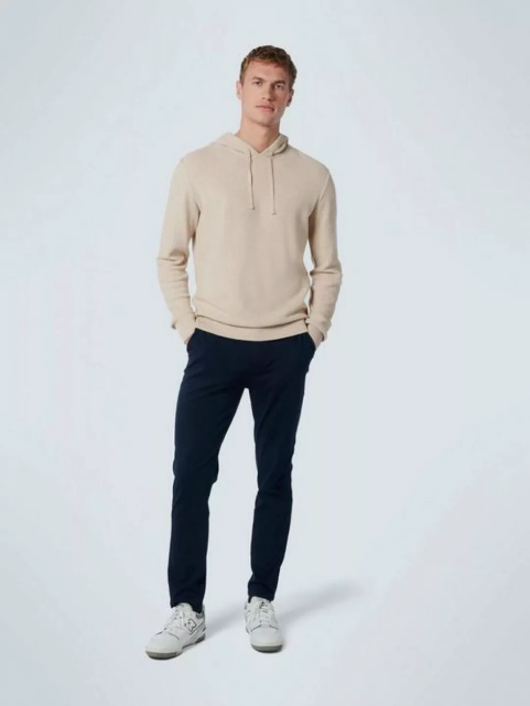 NO EXCESS Strickpullover Pullover Hooded Jacquard (1-tlg) günstig online kaufen